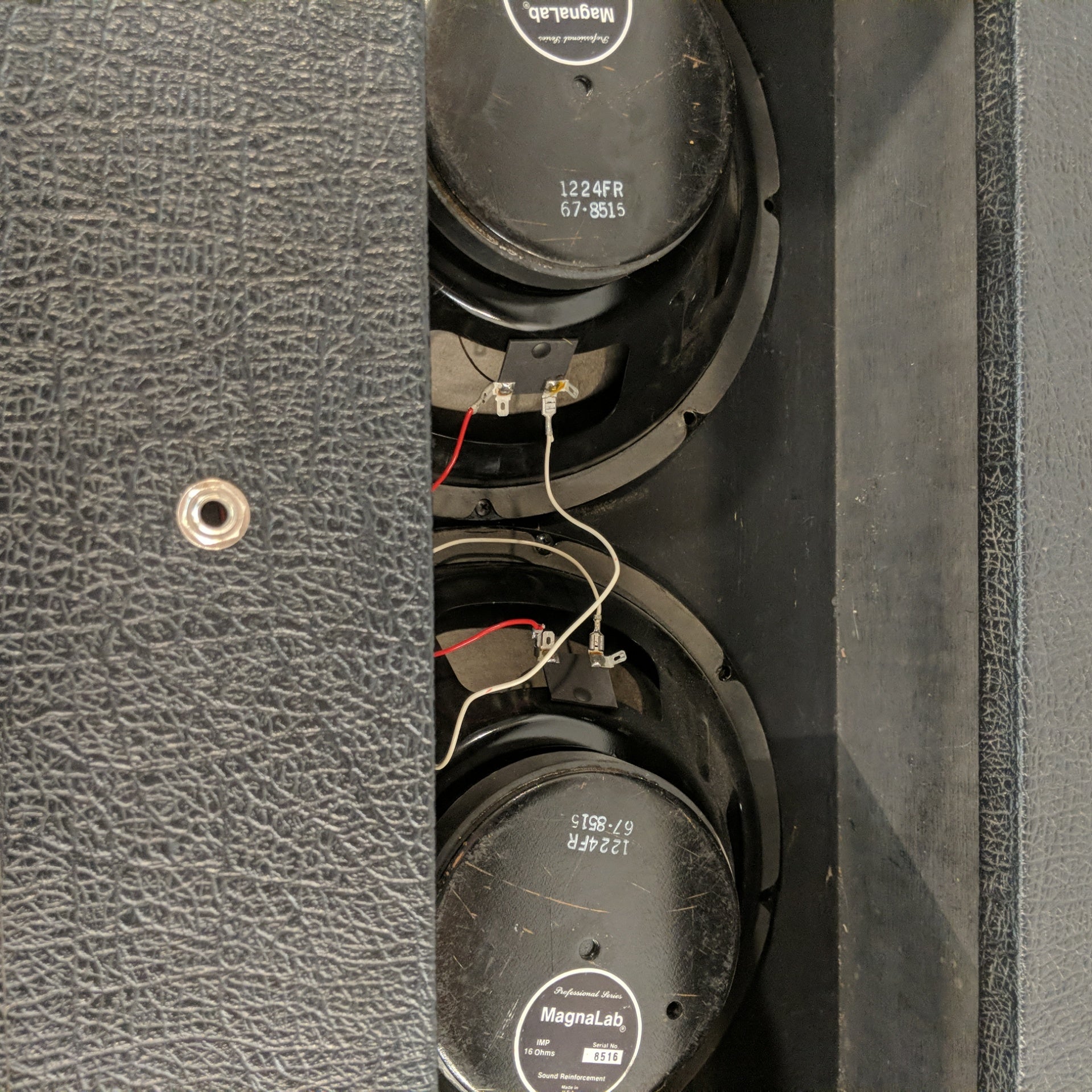 Carvin 2x12 Extension Cab with MagnaLab Speakers