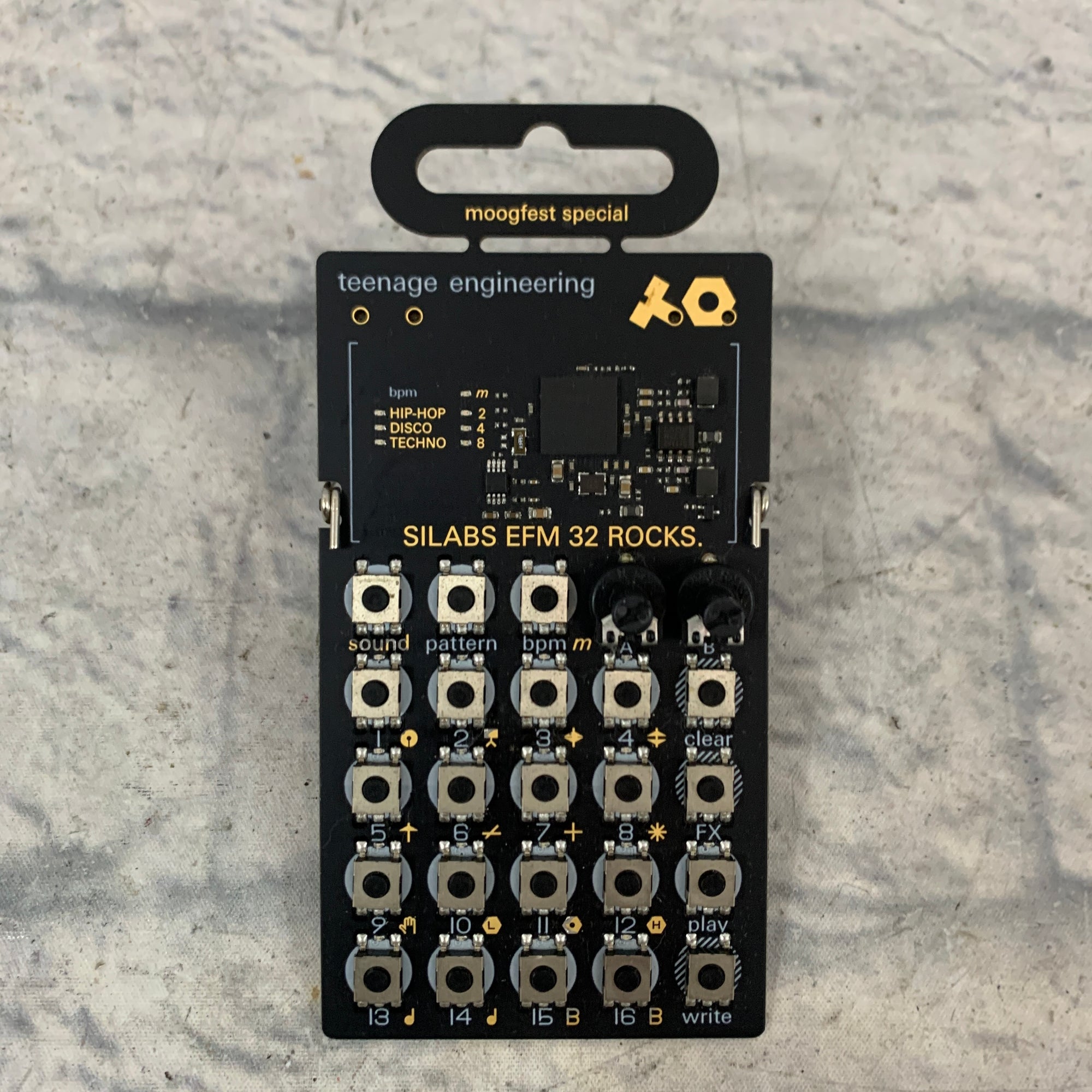 Teenage Engineering PO-12 Moogfest Special Edition