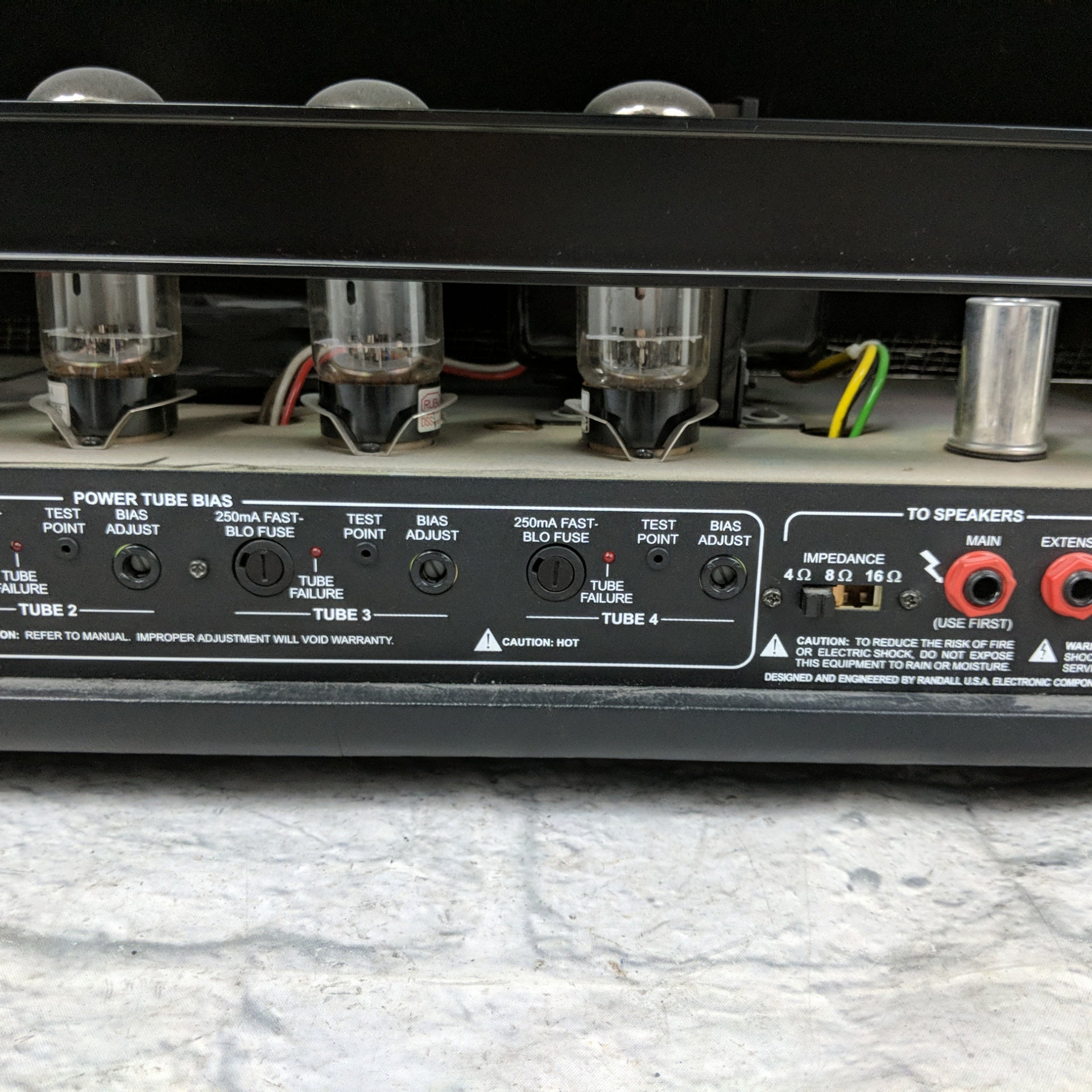 Randall RM100 3 Channel 100 Watt Head
