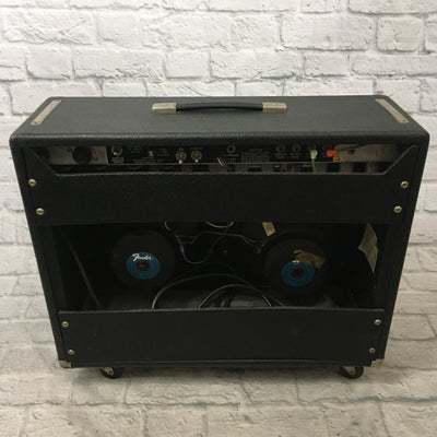 1976 Fender Twin Reverb "Silverface" Combo Amp w/ Original Cover