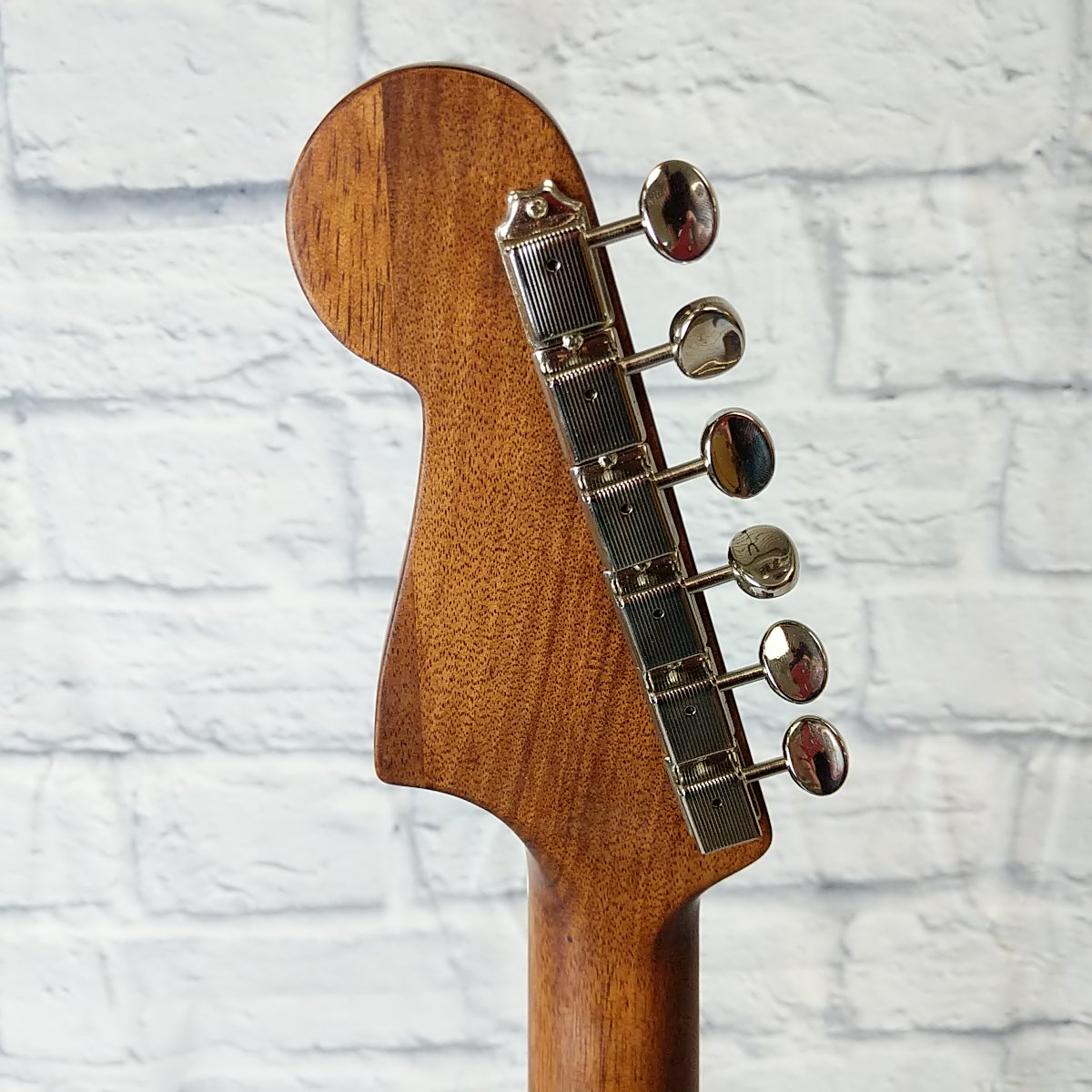 Fender Newporter Classic Acoustic / Electric Guitar - Natural Mahogany