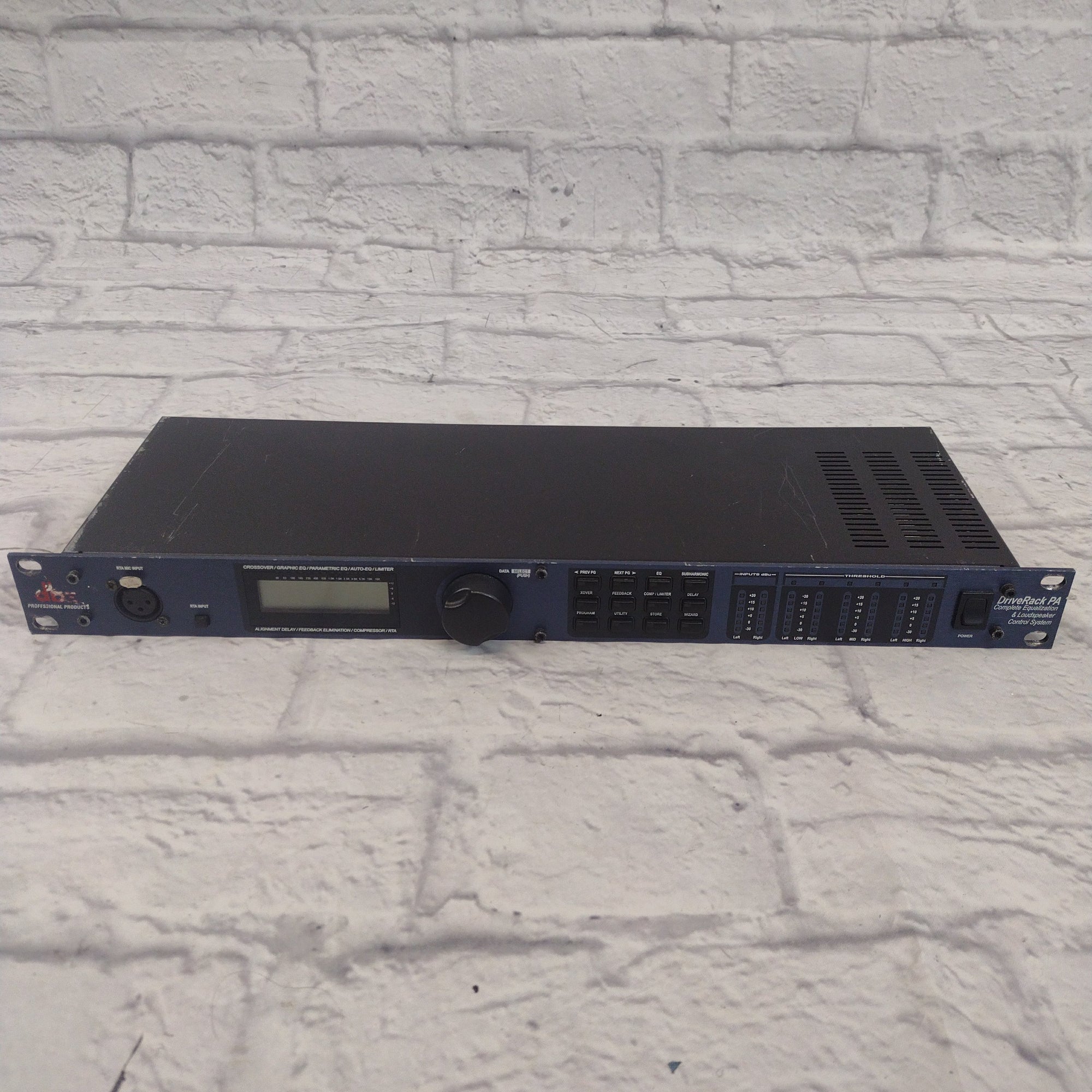DBX Driverack PA Loudspeaker Controller