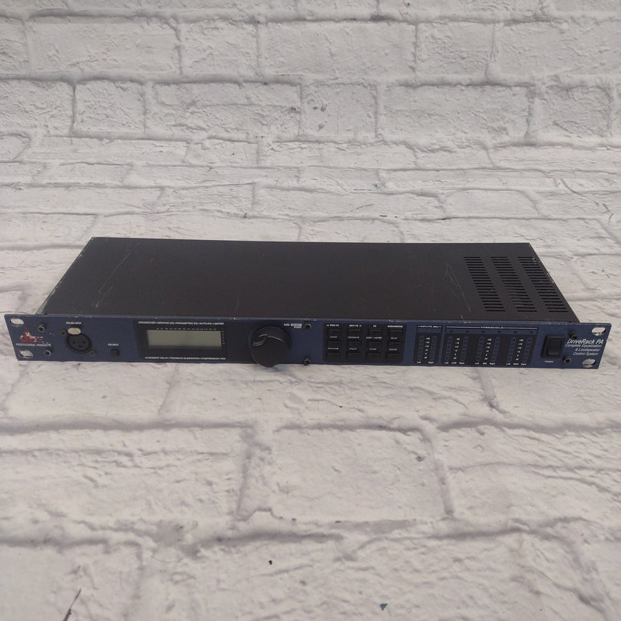 DBX Driverack PA Loudspeaker Controller