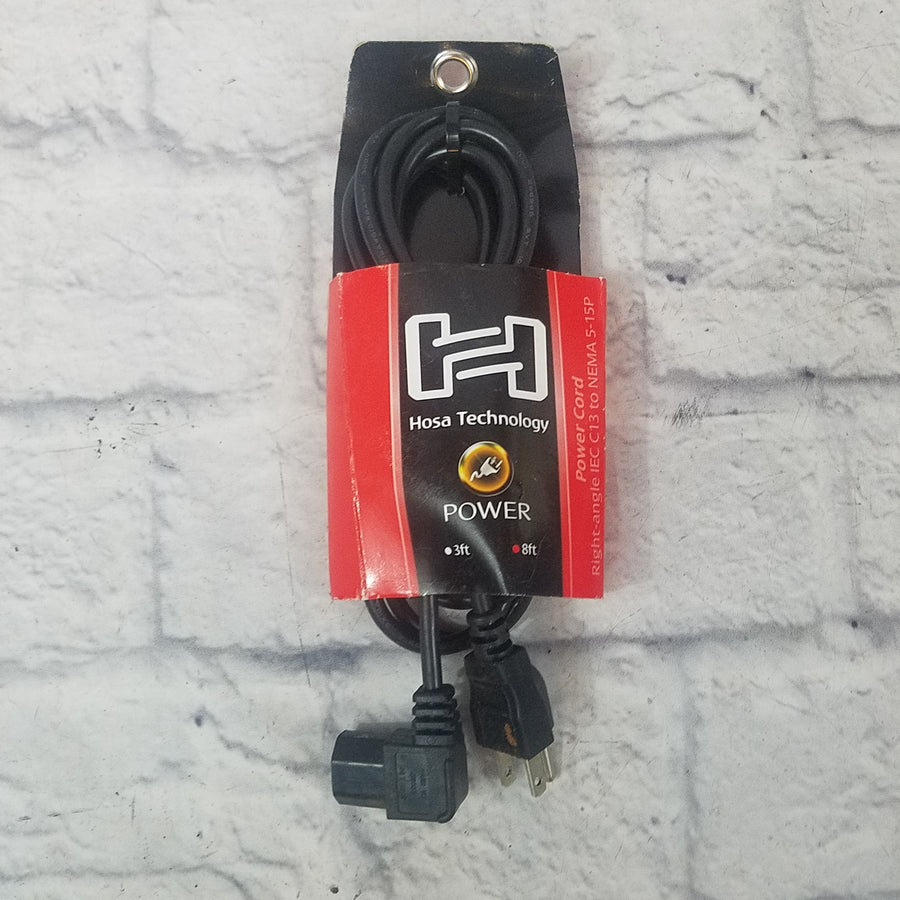 Hosa Right-Angle IEC C13 Power Cable