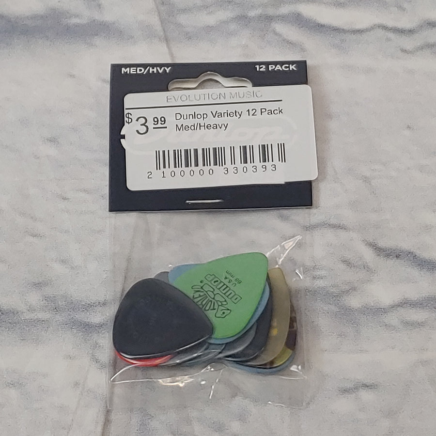 Dunlop Variety 12 Pack Med/Heavy