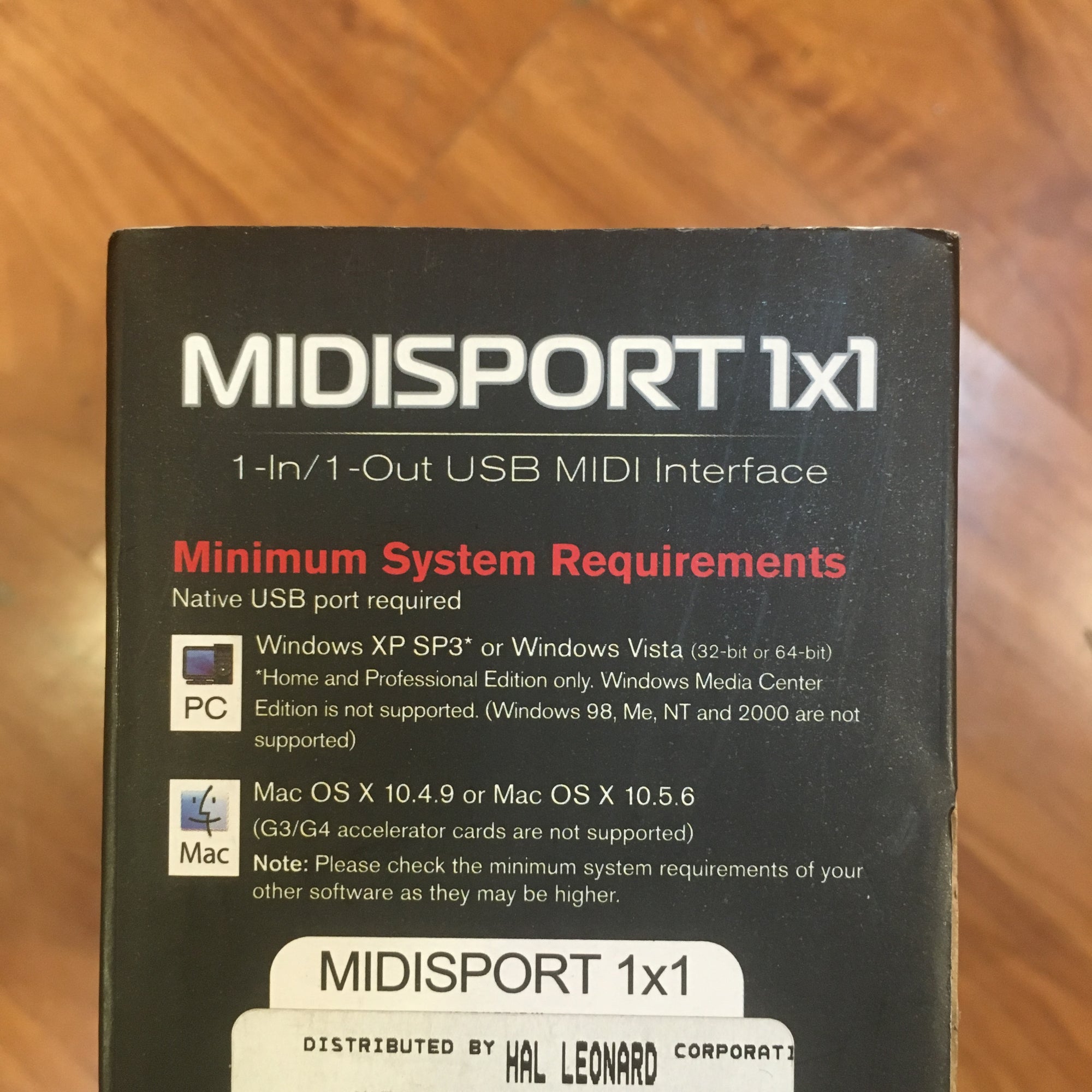 M-Audio USB MIDIsport 1x1 5Pin MIDI Interface