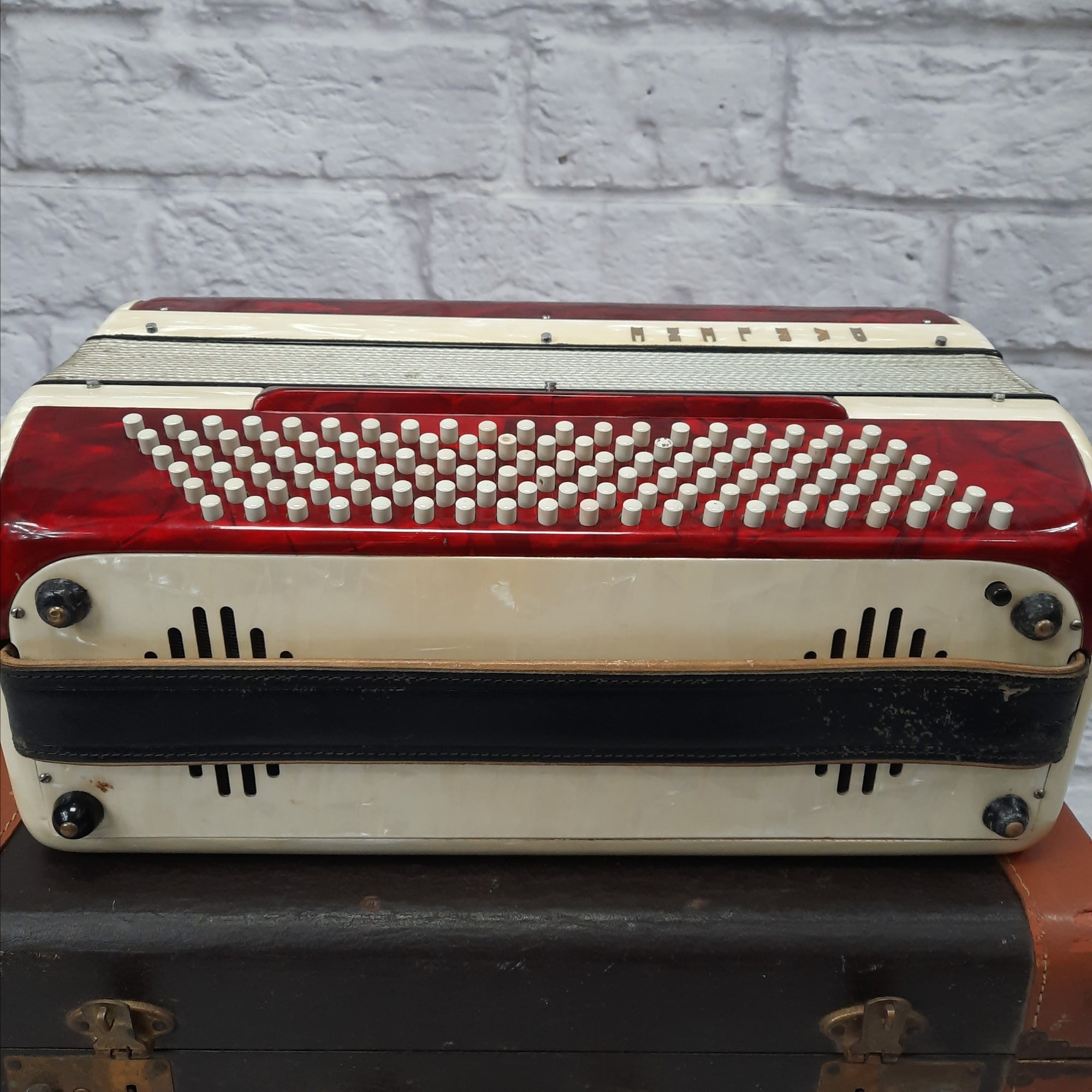 Cellini 120 Bass Accordion with Case