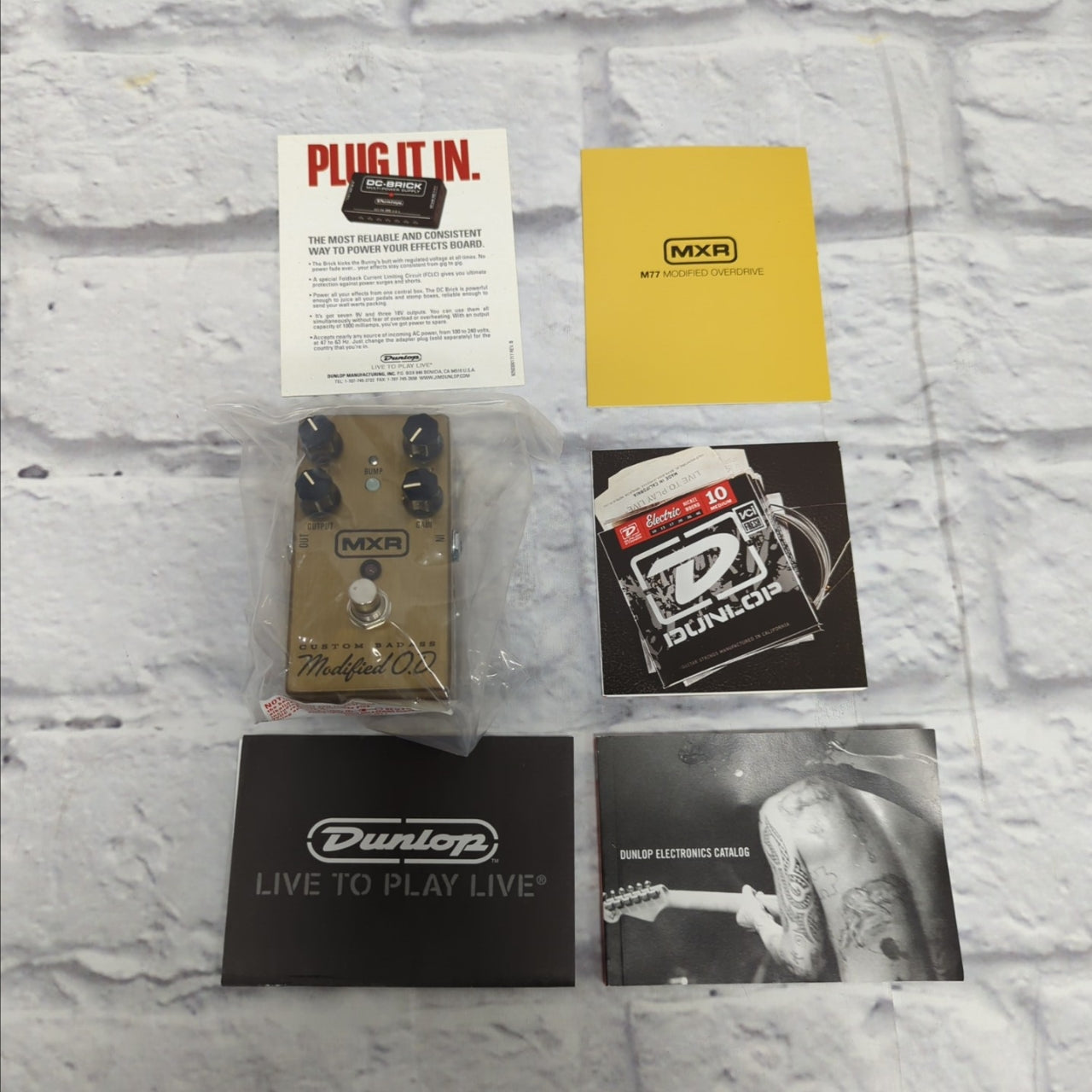Dunlop MXR M77 Custom Badass Modified O.D. Overdrive Guitar Effect Pedal