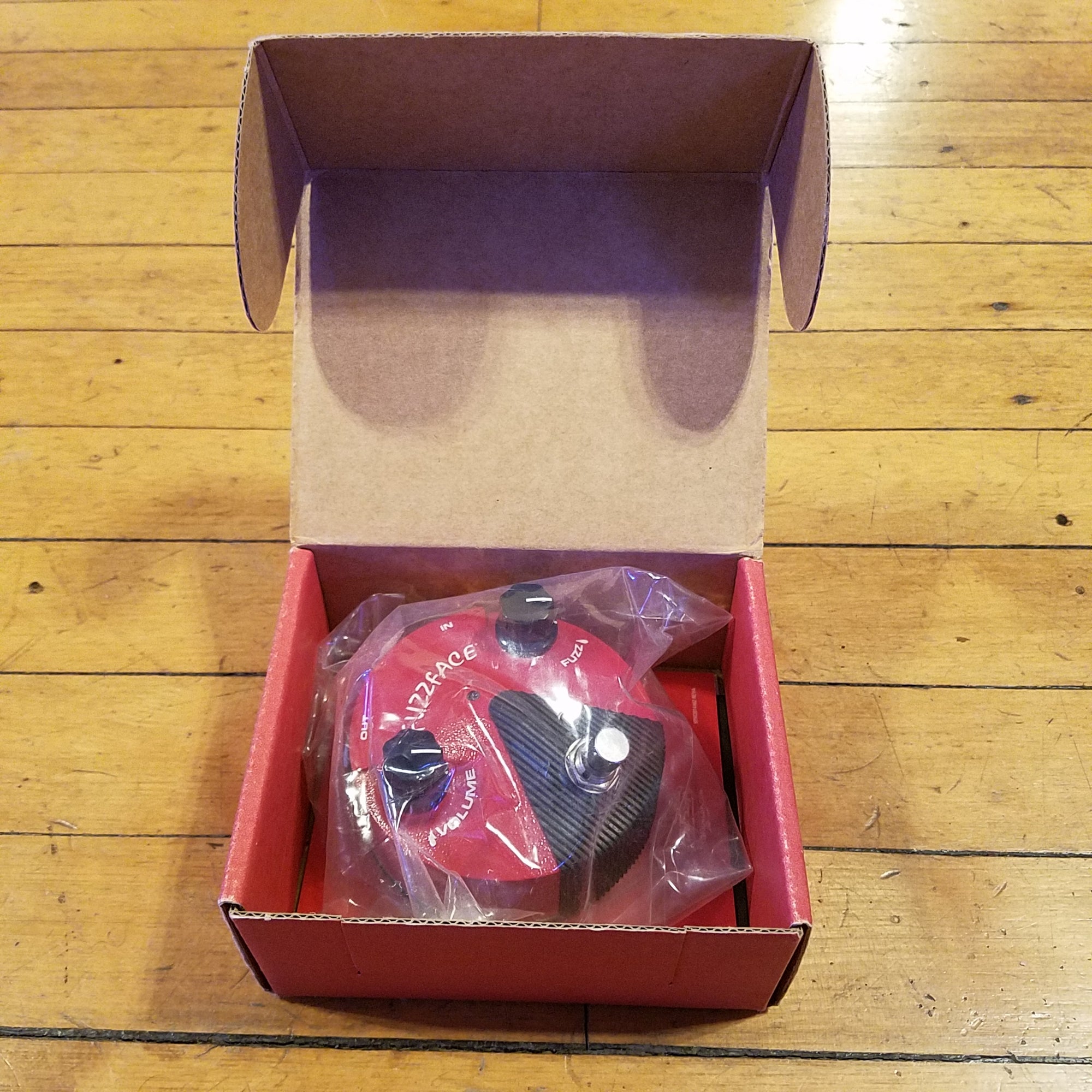 Dunlop Germanium Fuzz Face Mini Red Guitar Effects Pedal