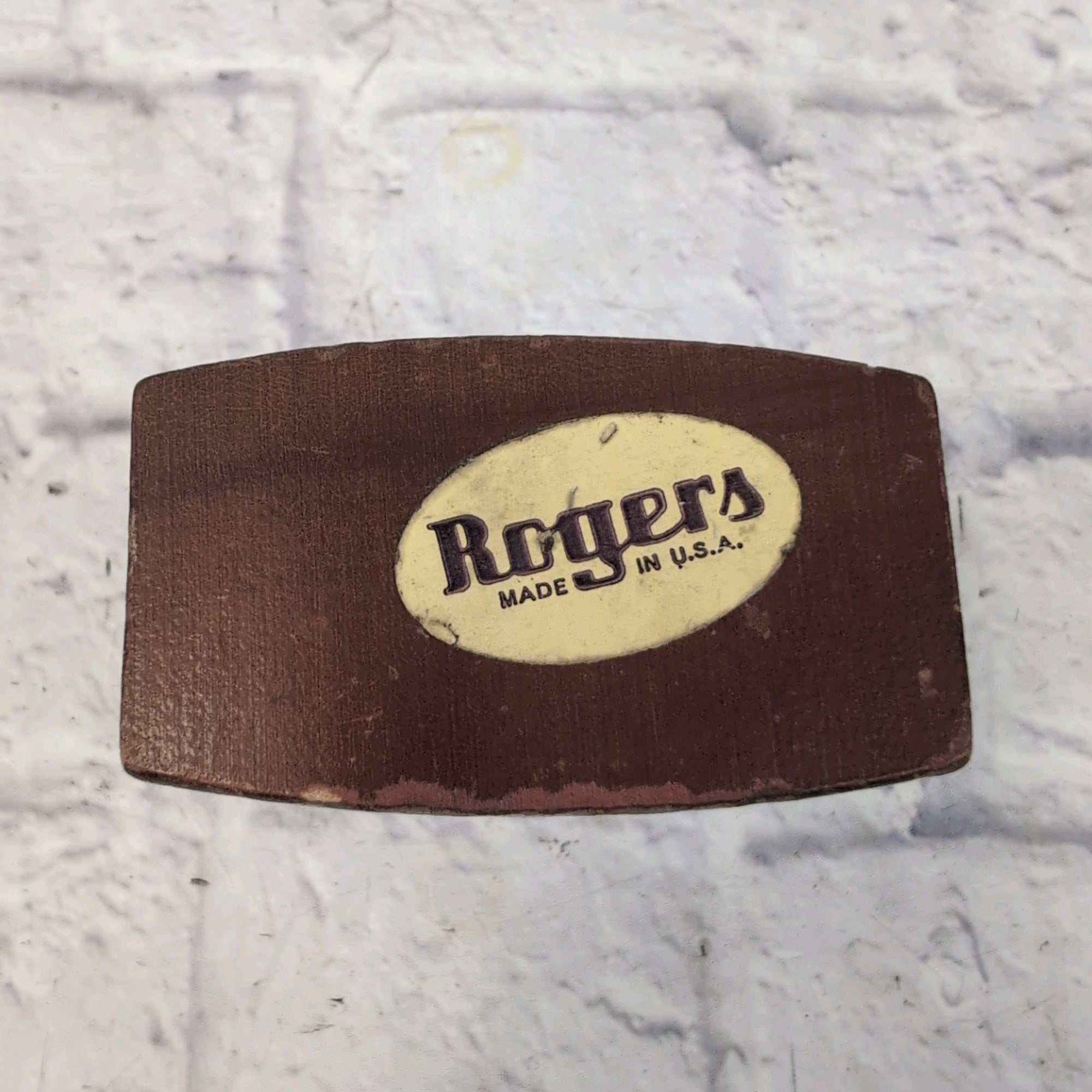 Rogers Rare 7.5 Inch Wood Percussion Block