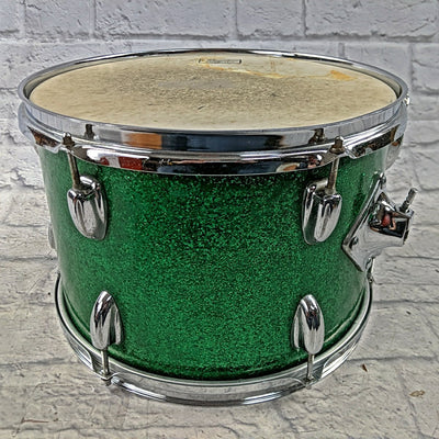 Slingerland 13 Green Sparkle Rack Tom