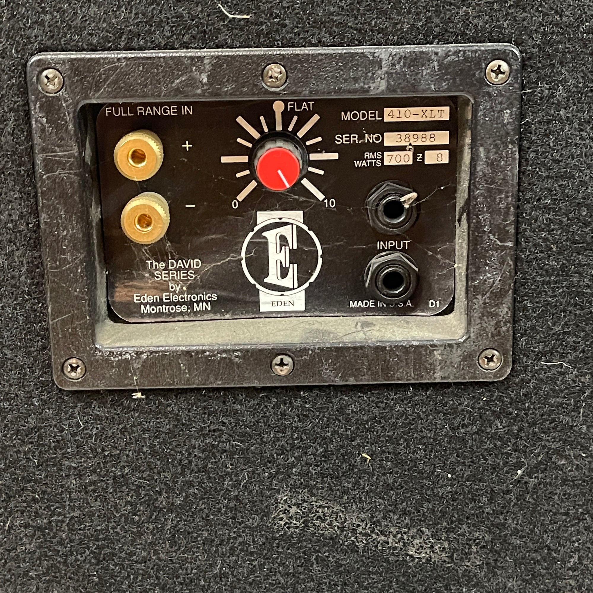 David Eden 410-XLT 4x10 Bass Cab