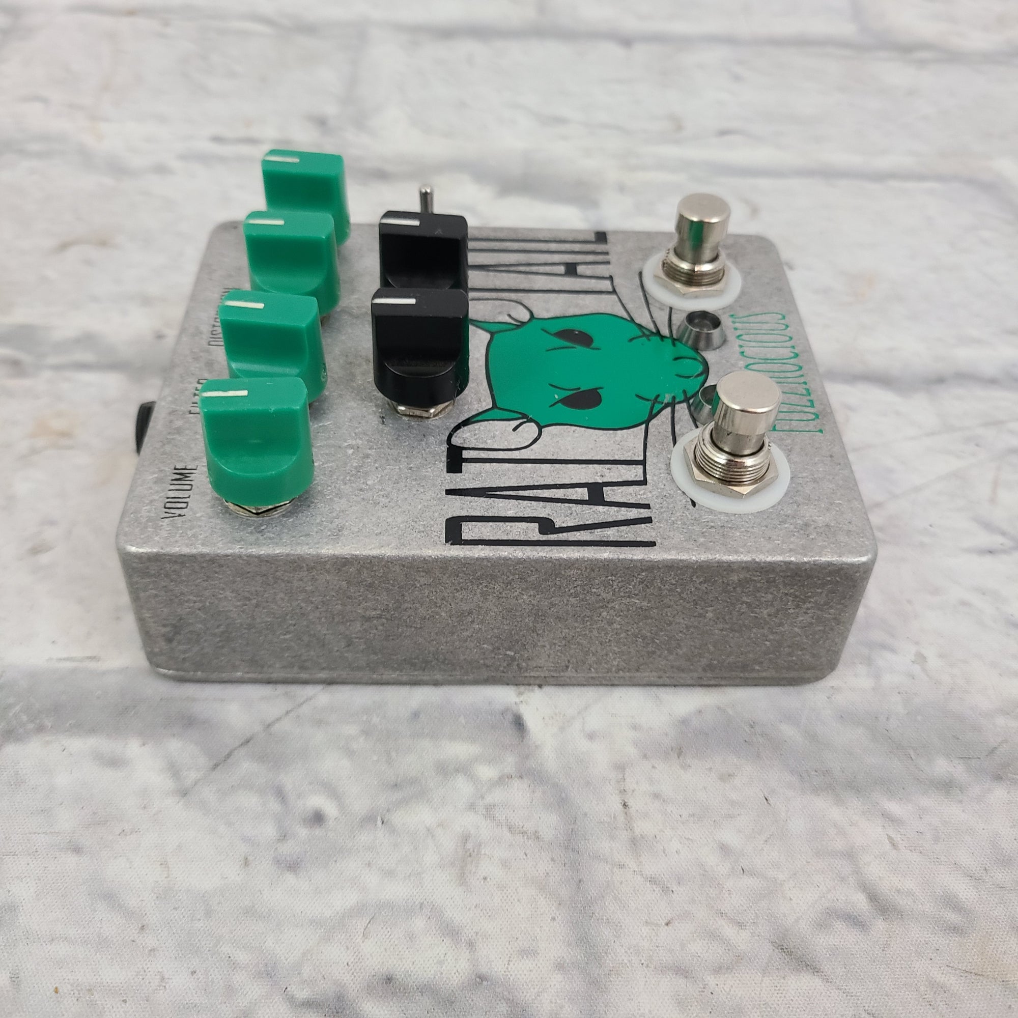 Fuzzrocious Rat Tail/ Cat Tail Mod Distortion Pedal