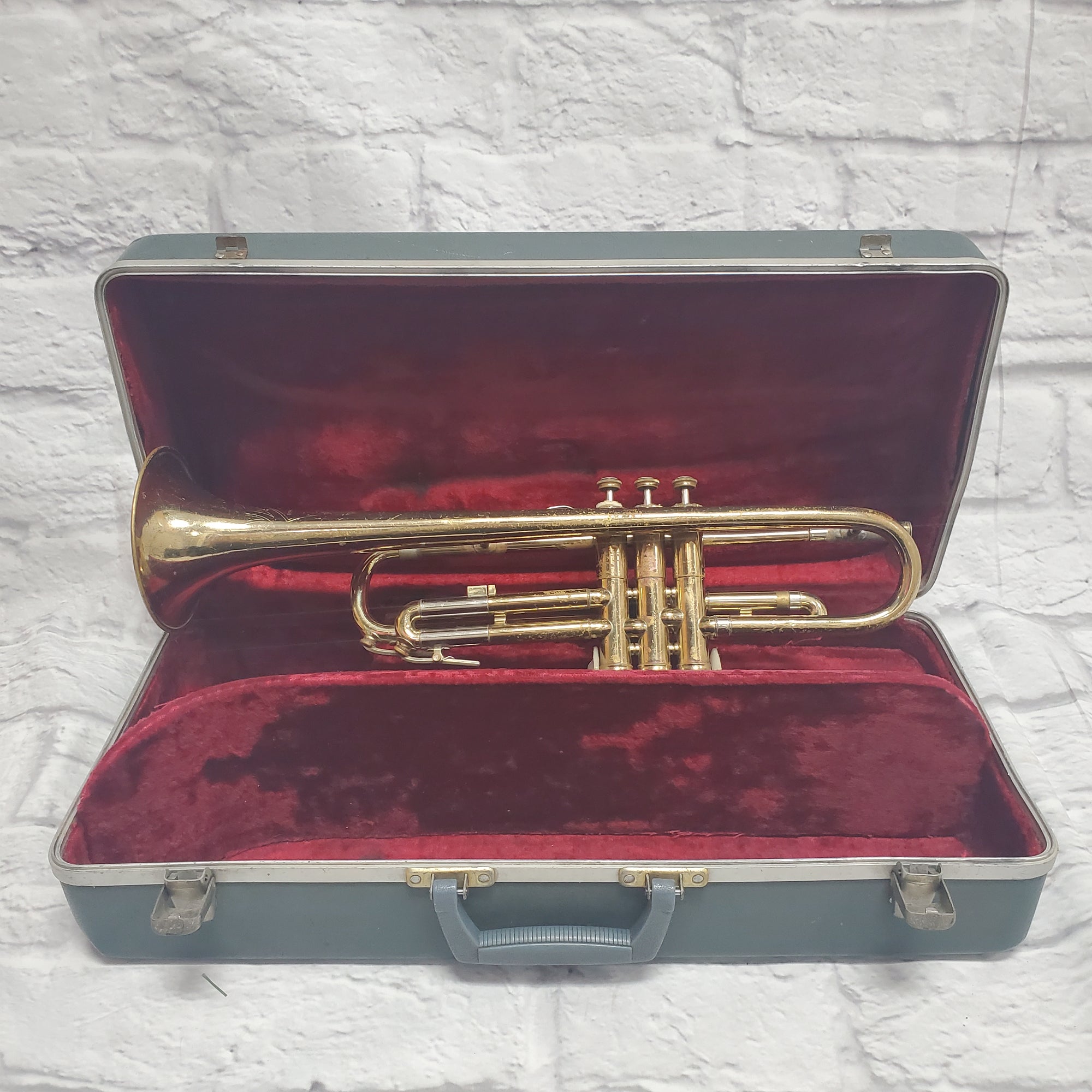 Vintage Holton Collegiate Trumpet with Original Case