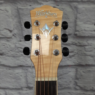 Washburn AG40CEK-A-U Arch top Guitar w/Hardcase
