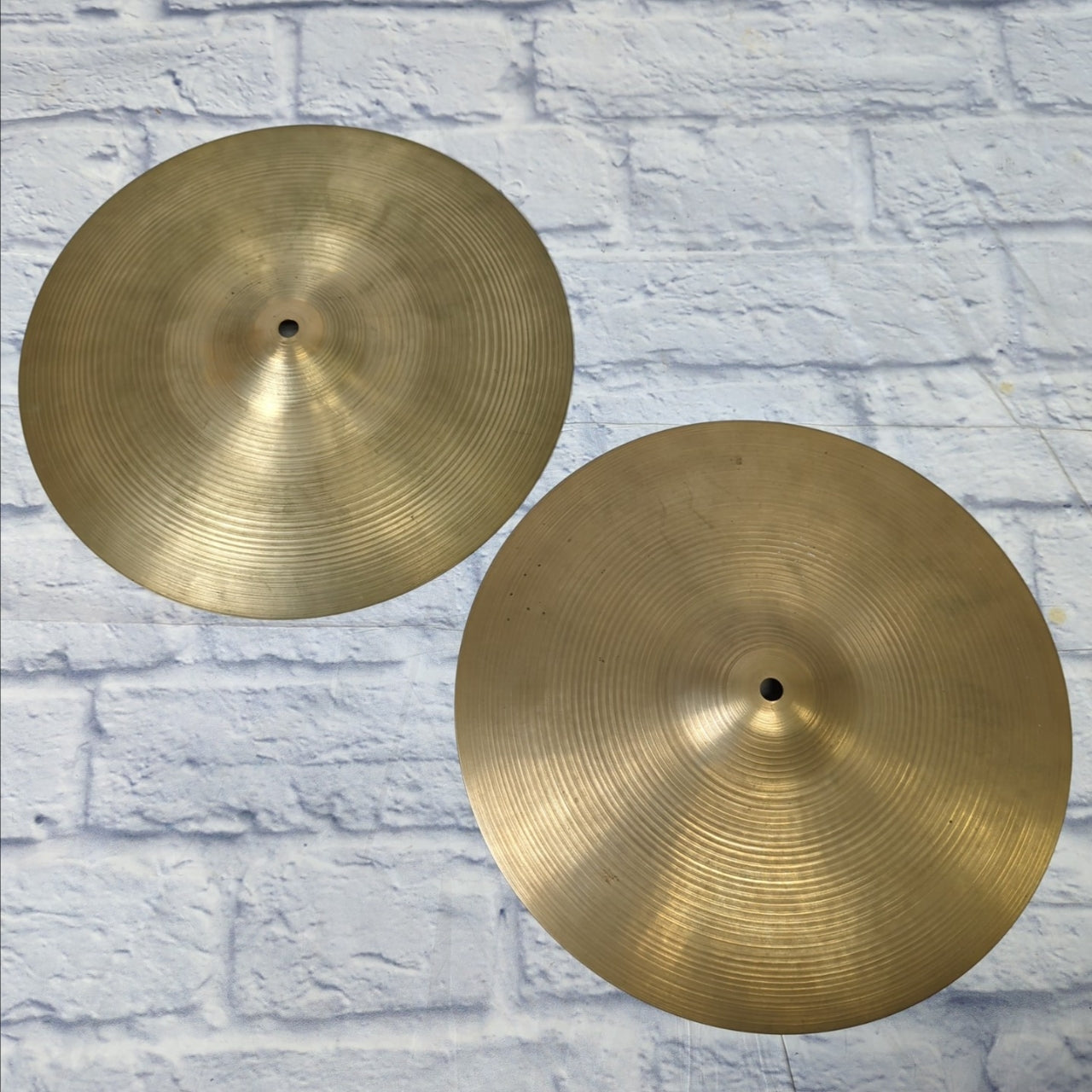 Vintage Zildjian New Beat Hi Hats - 850g Top 1500g Bottom