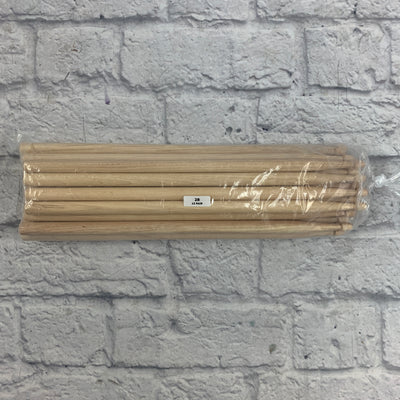 Brick of 12 Pairs of 2B Drum Sticks
