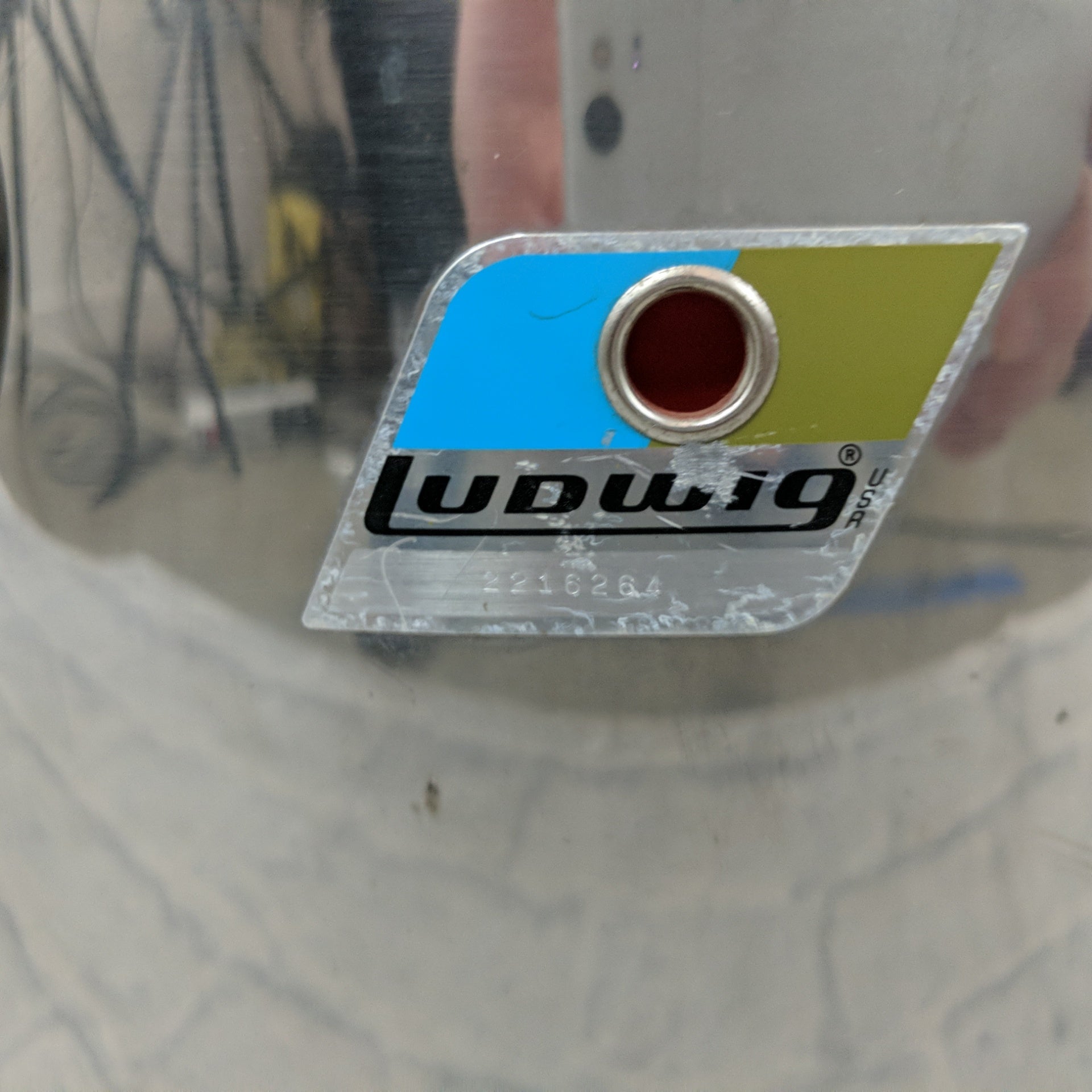 1970's Ludwig Stainless Steel Concert Tom 15"