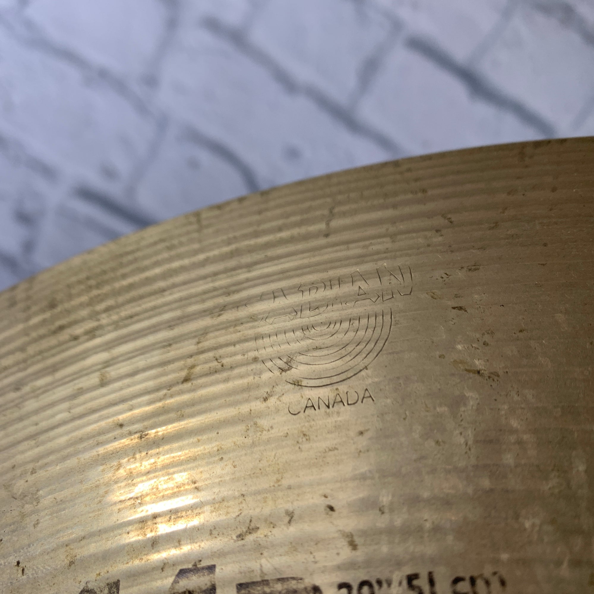 Sabian AA 20" Rock Ride Cymbal