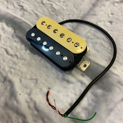 Unknown Humbucker Bridge Pickup - Black/Cream