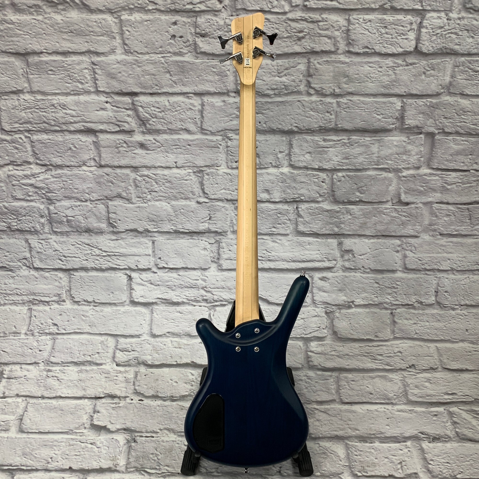 Warwick Corvette Rock Bass 4 String Bass Trans Blue - Evolution Music