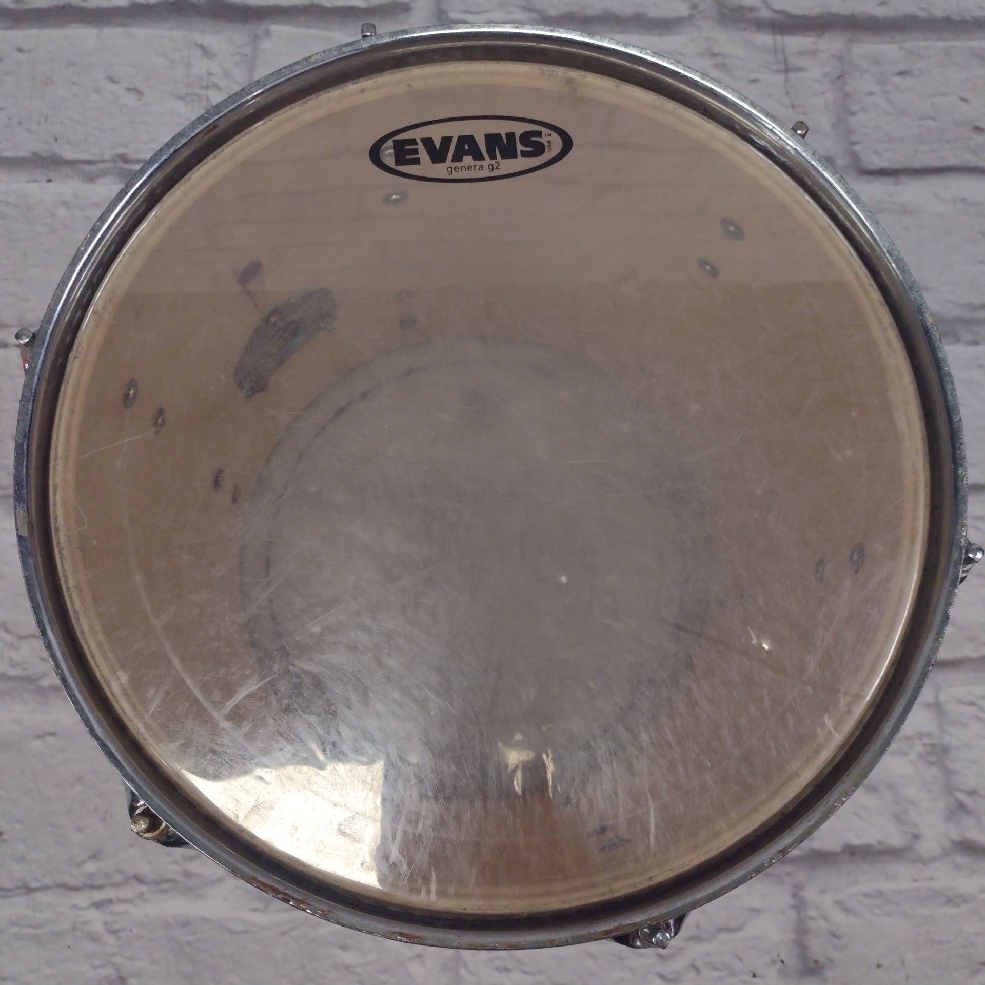 Unknown 12x10 Rack Tom Drum - Red