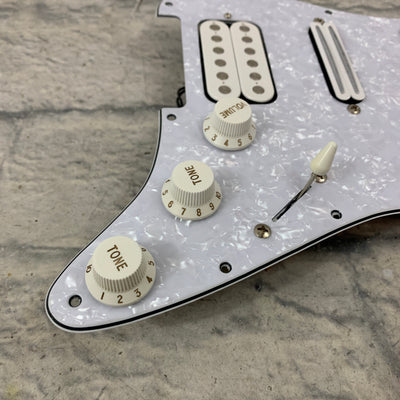 Dragonfire Hot Rails/Humbucker Loaded Pickguard