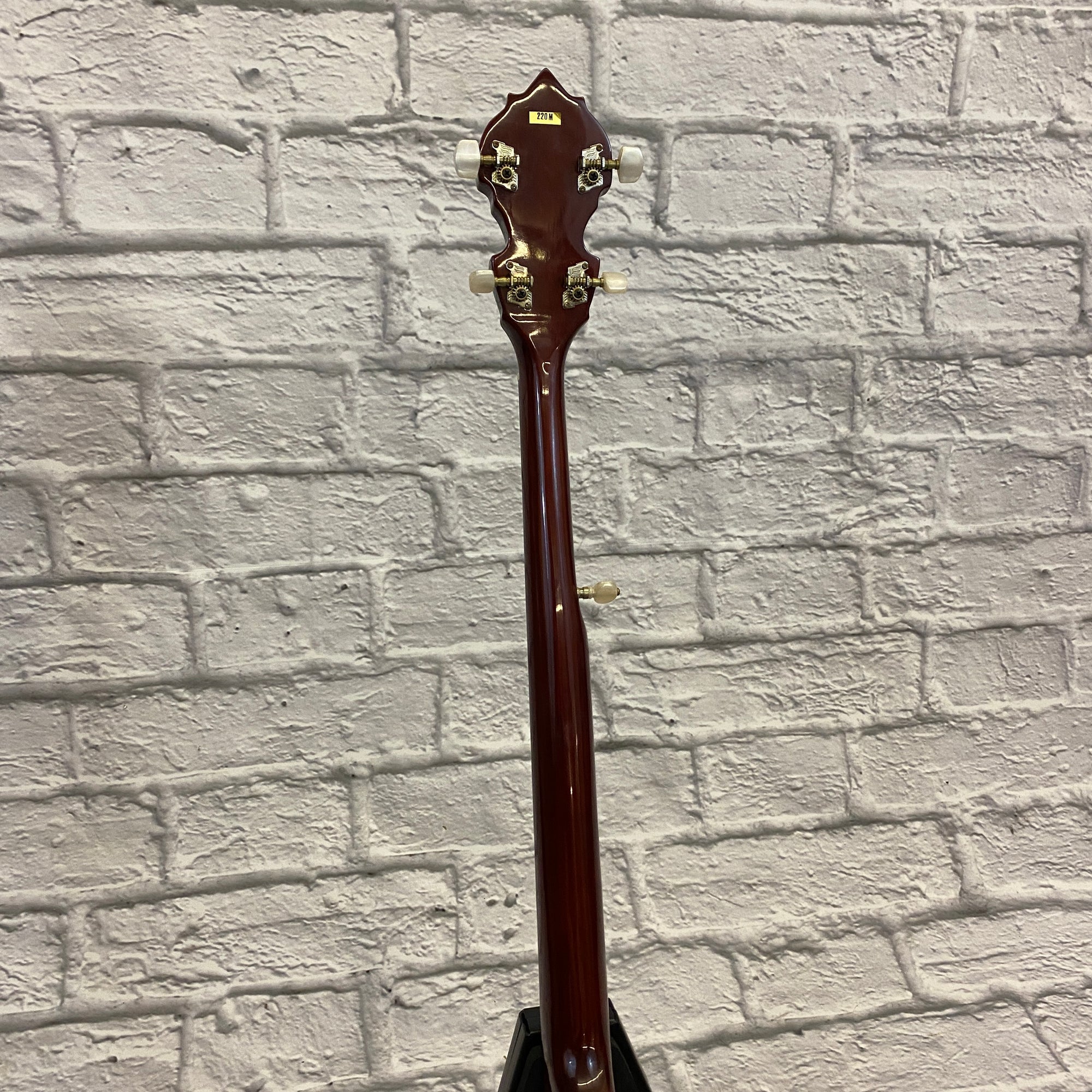 Vintage 1989 Franciscan 5-String Banjo - Dark Cherry