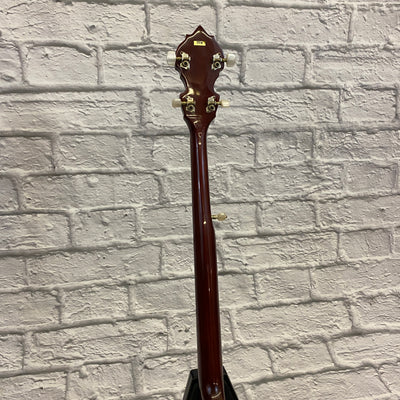 Vintage 1989 Franciscan 5-String Banjo - Dark Cherry