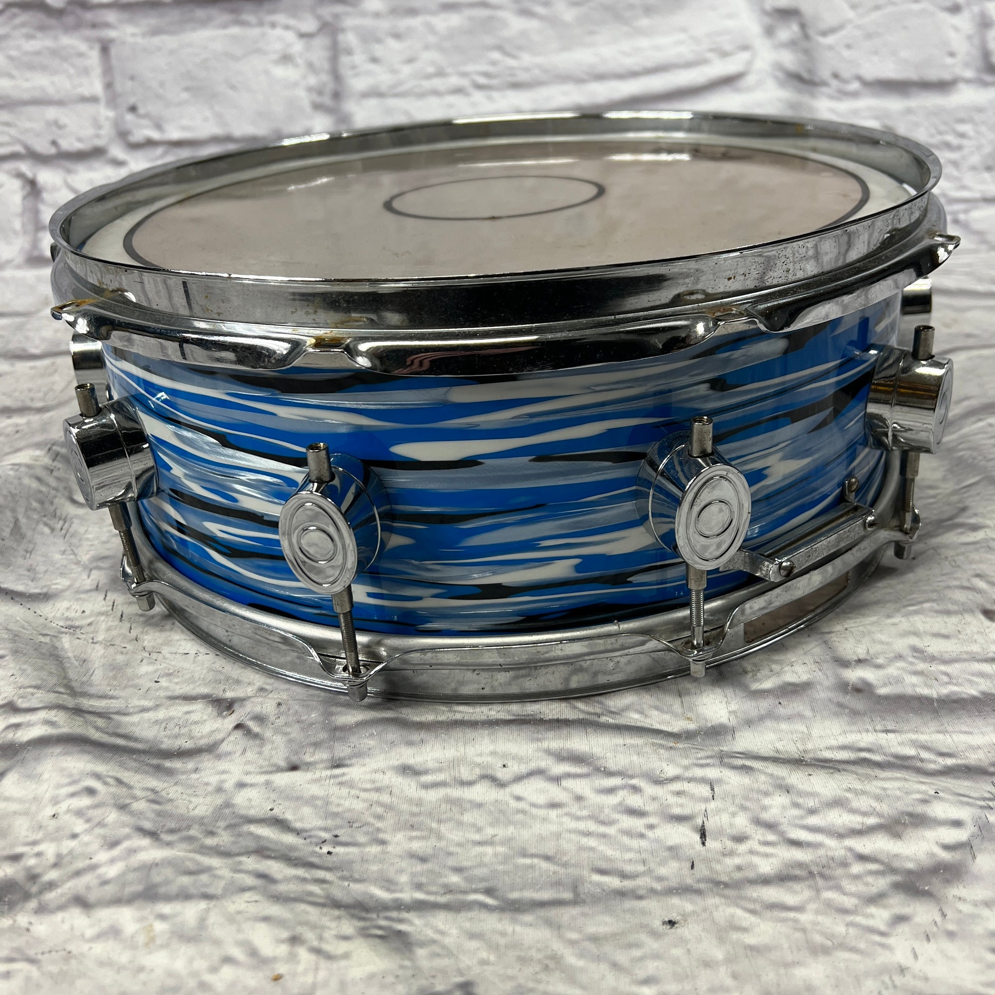 PDP Pacific Drums & Percussion 14x5 Maple Snare Project - Arctic Blue Oyster