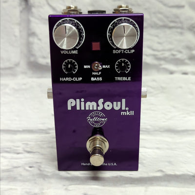 Fulltone PlimSoul MKII Overdrive Distortion Pedal - Custom Shop Purple