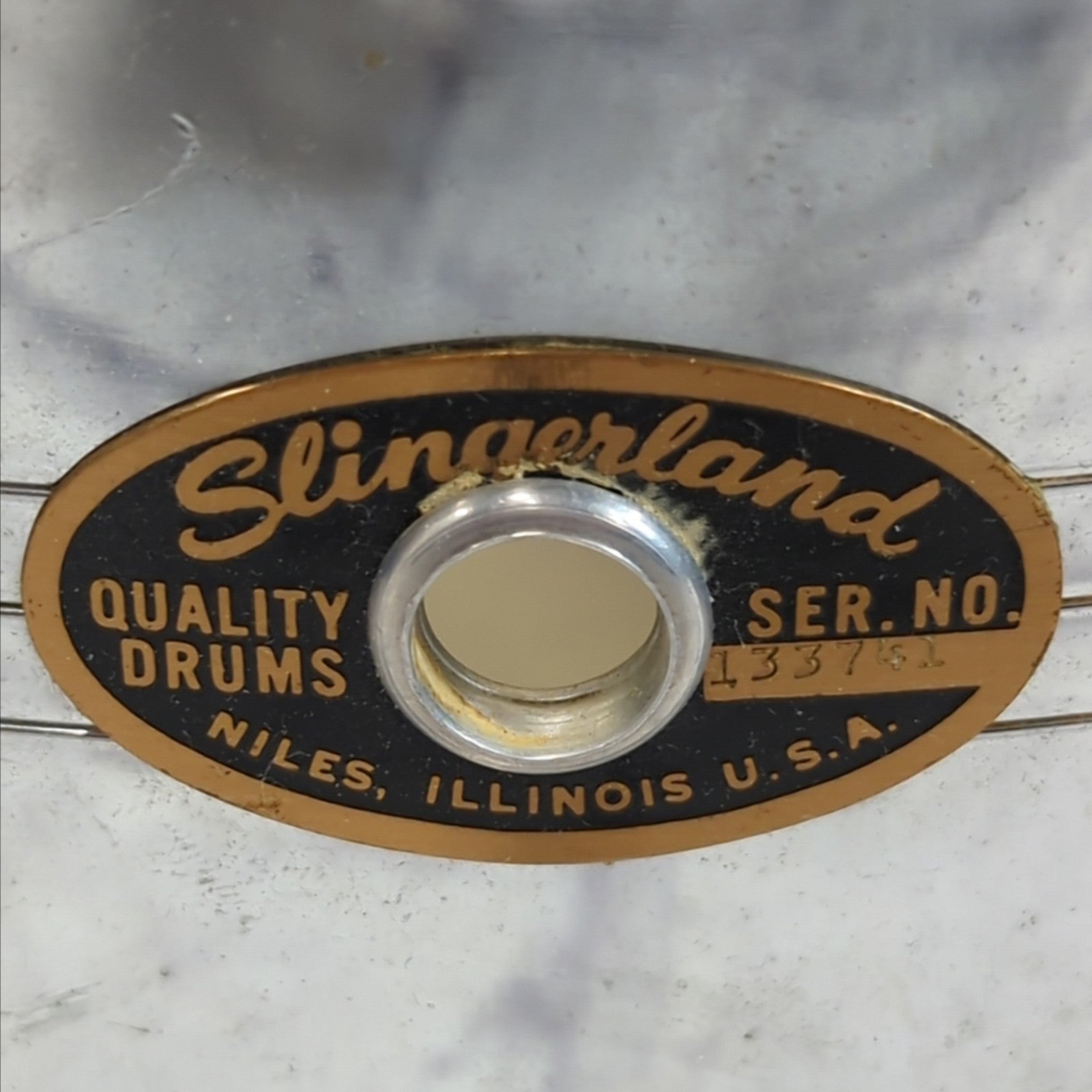 Slingerland Gene Krupa 10 Lug Snare Drum 14x5.5