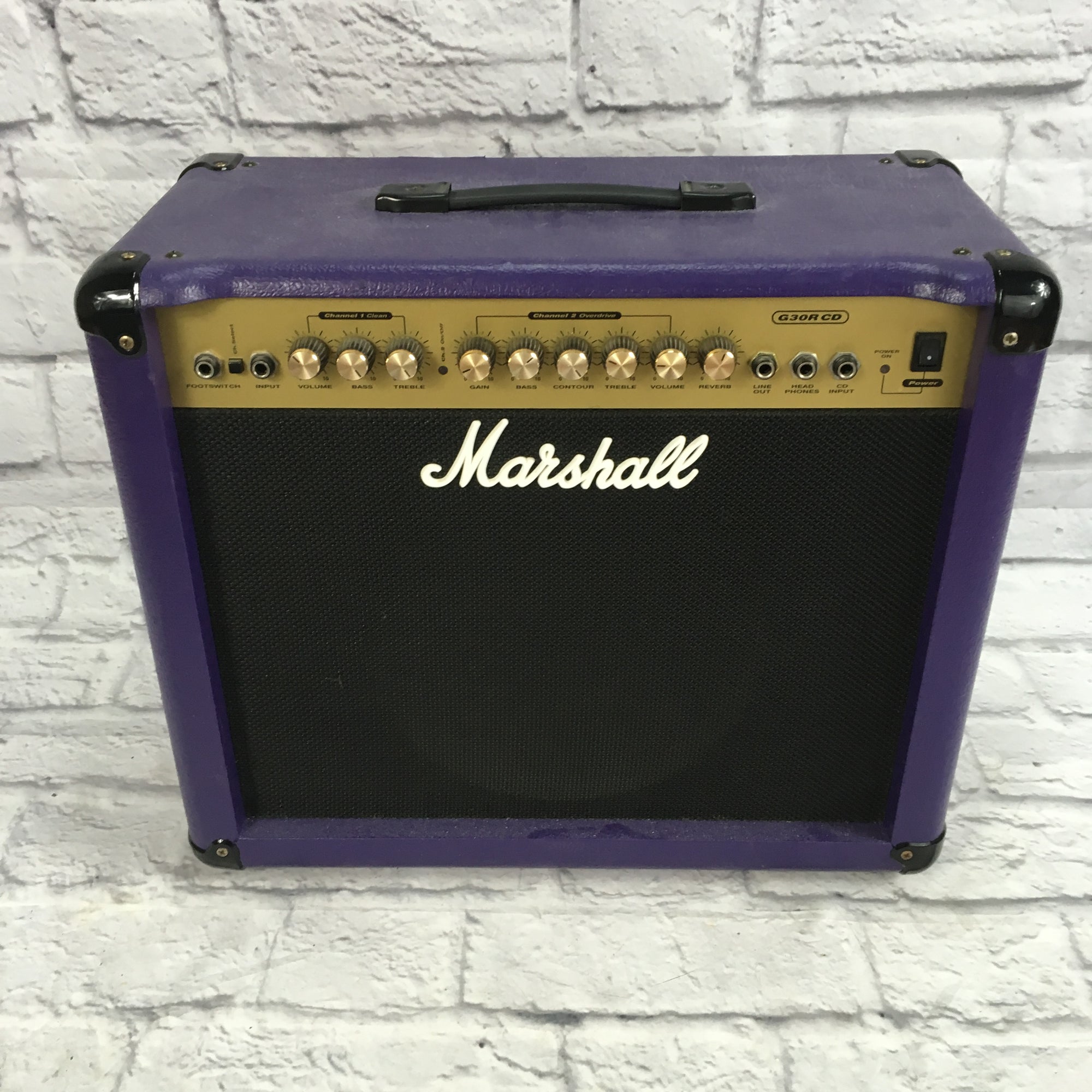 Marshall MG30CD Guitar Combo (painted purple) - Evolution Music