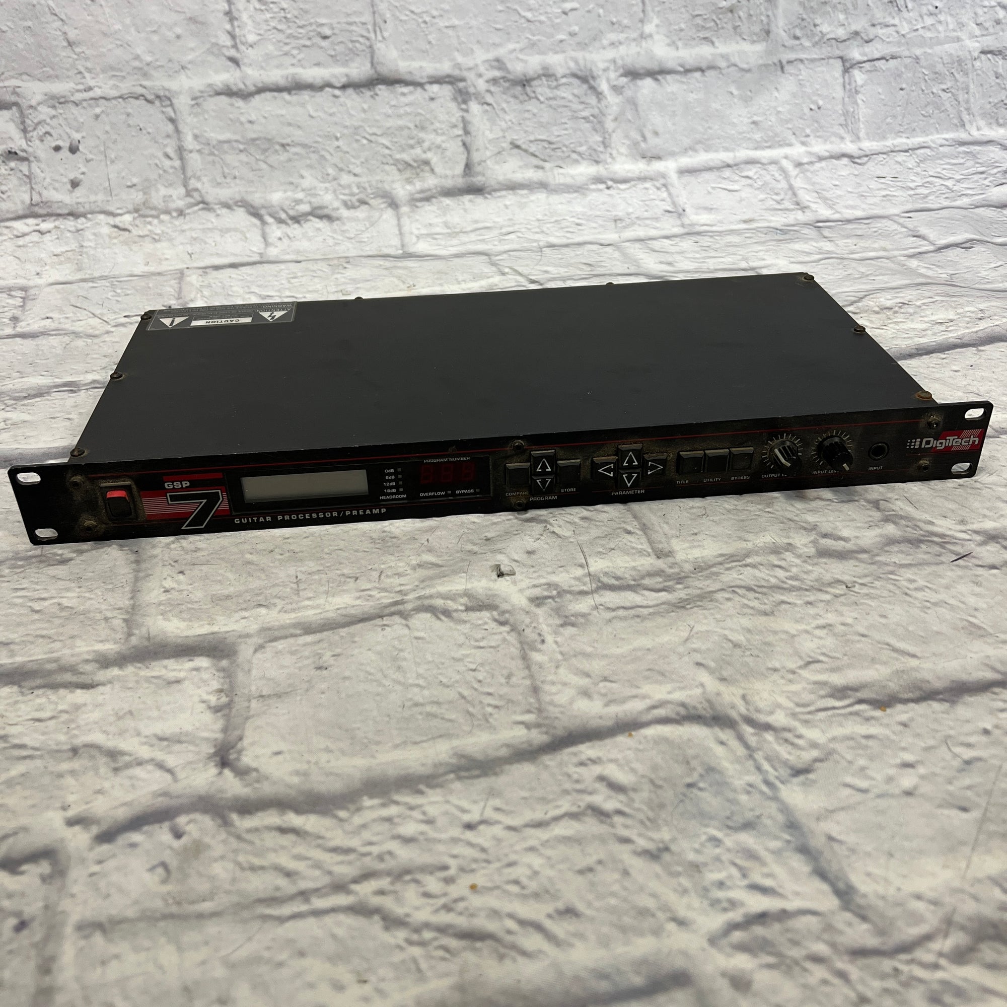 Digitech GSP7 Rack Guitar Effects Processor / Preamp - Evolution Music