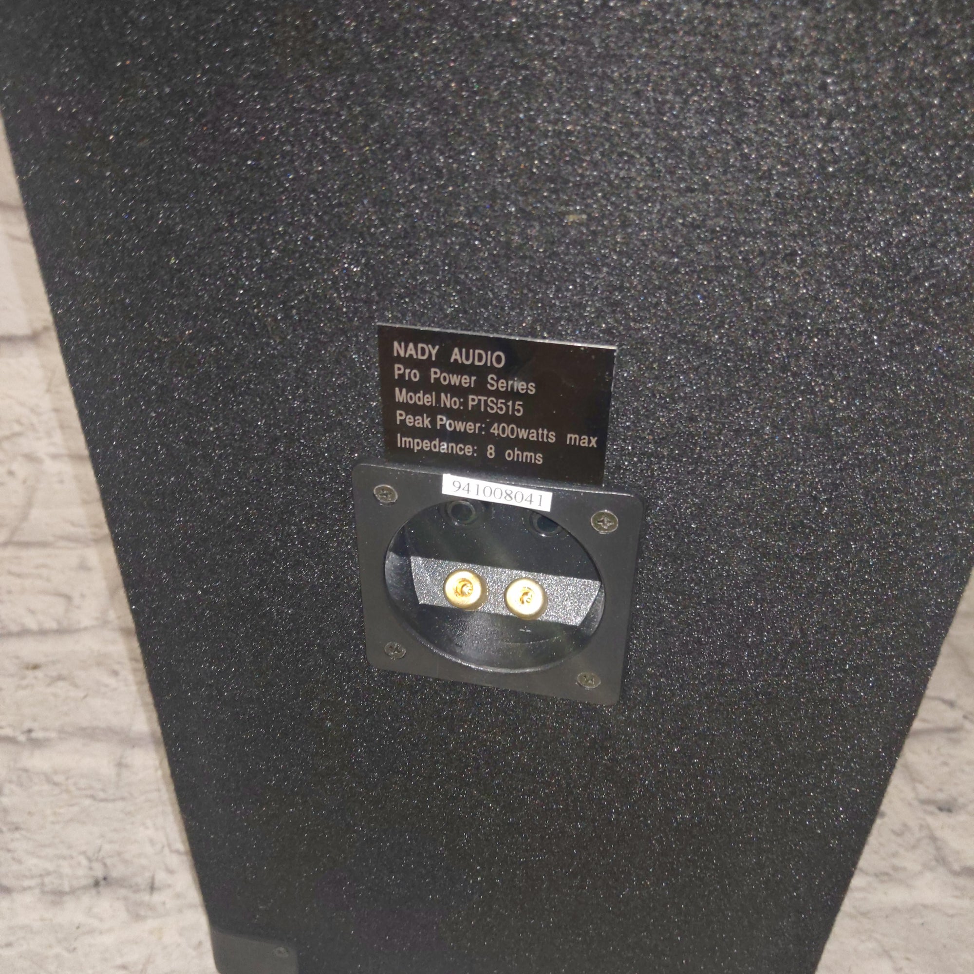 Nady PTS515 12" 400 Watt 2-Way Trapezoid Speaker Cabinet