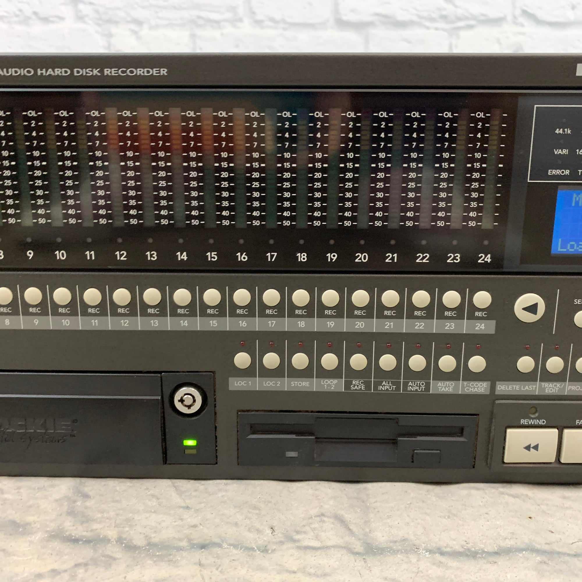Mackie MDR24/96 24 Track 24 Bit Digital Hard Disk Recorder