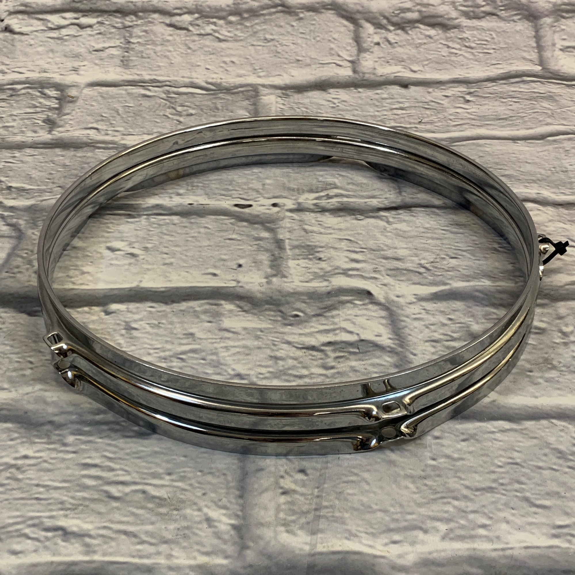 5-Lug 13" Metal Drum Hoop Pair Chrome