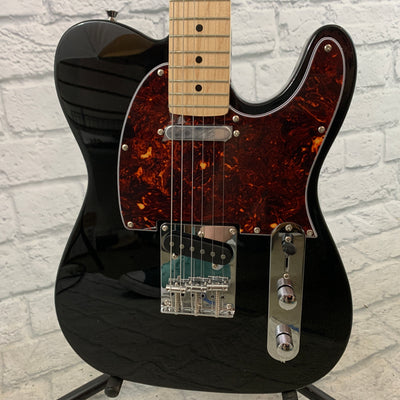 Nashville Guitar Works 125 Single Cutaway - Black, Maple Fretboard