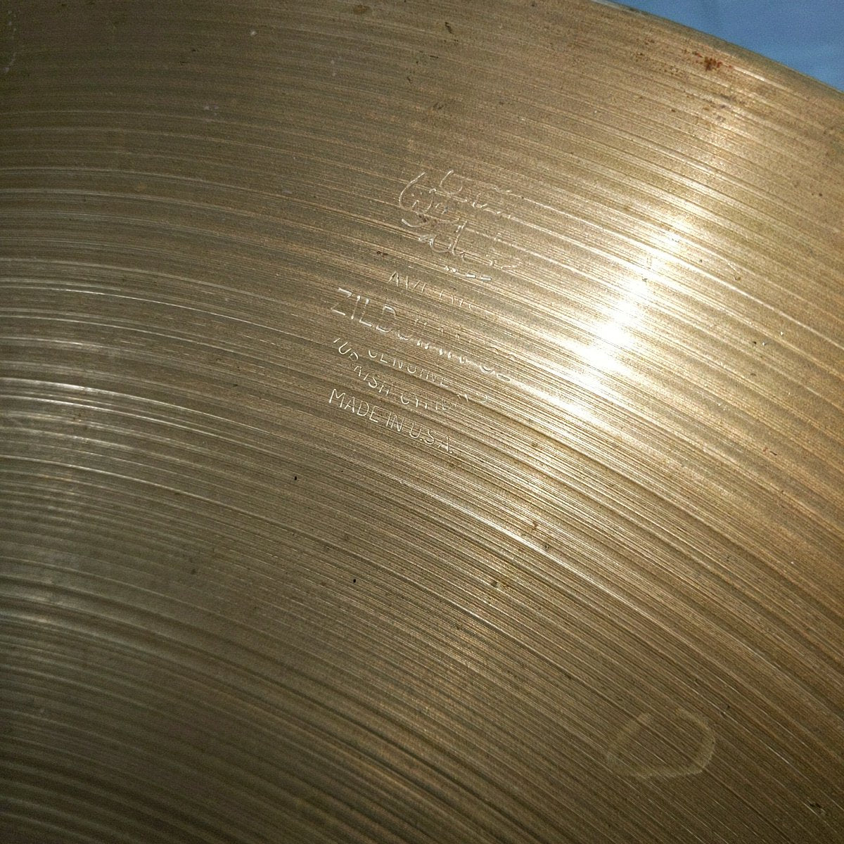 Zildjian Vintage 18 1950s Ride Cymbal Keyholed