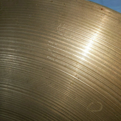Zildjian Vintage 18 1950s Ride Cymbal Keyholed