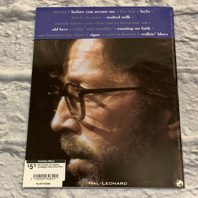 Hal Leonard Eric Clapton: Unplugged Easy Guitar Book