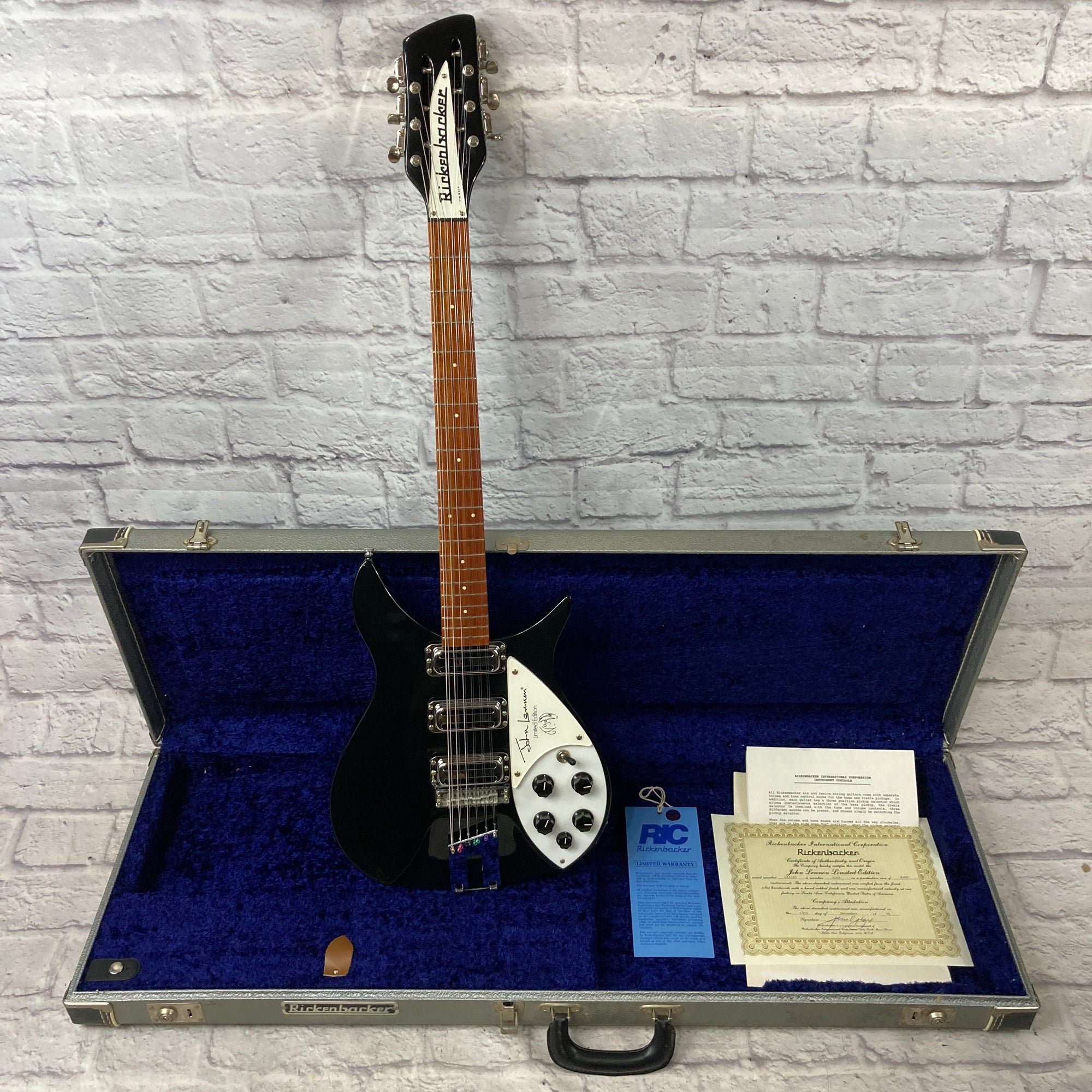 1990 Rickenbacker 355JL John Lennon Limited Edition 12