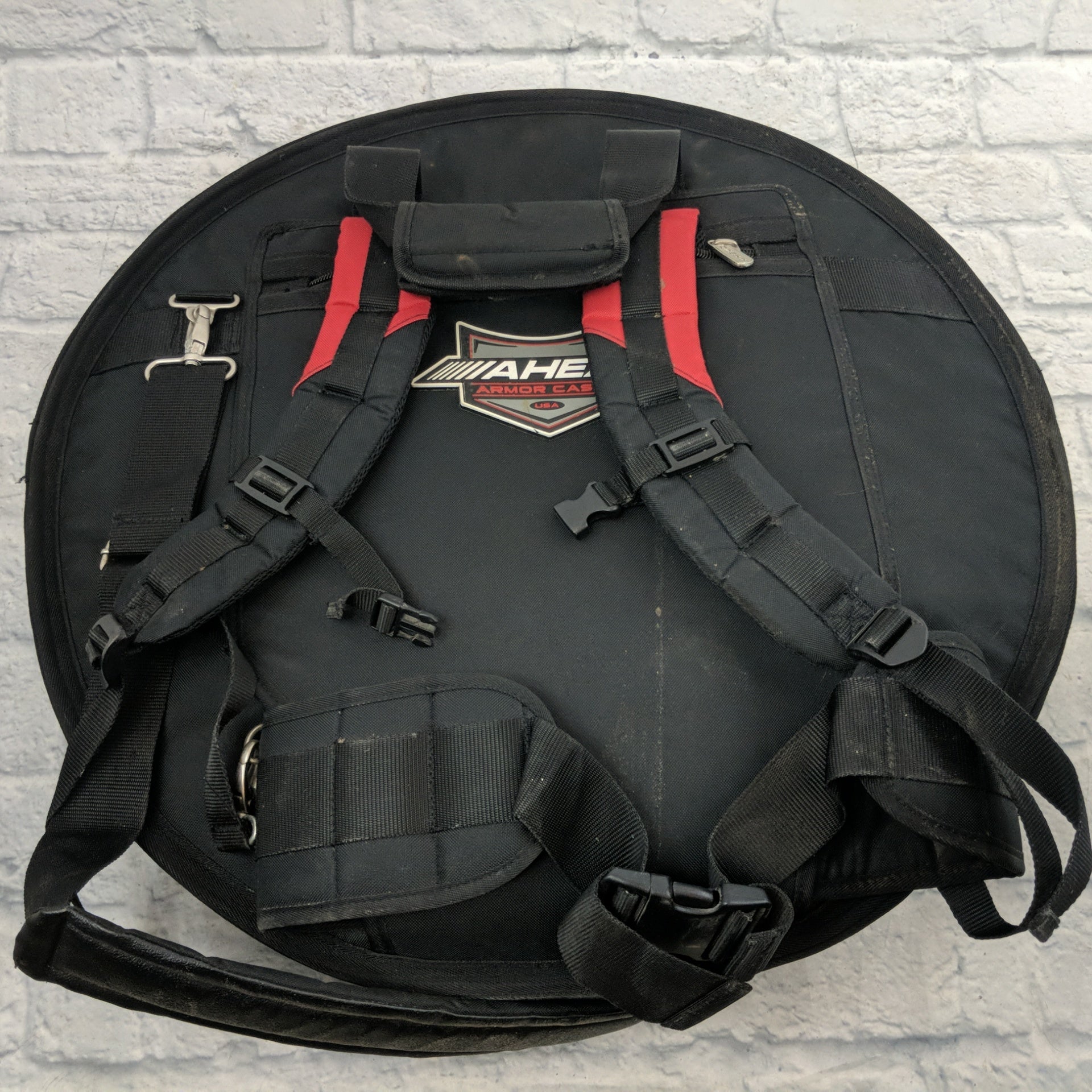Ahead 24 Inch Armor Deluxe Heavy Duty Cymbal Silo w/Padded Tuc-Away Straps