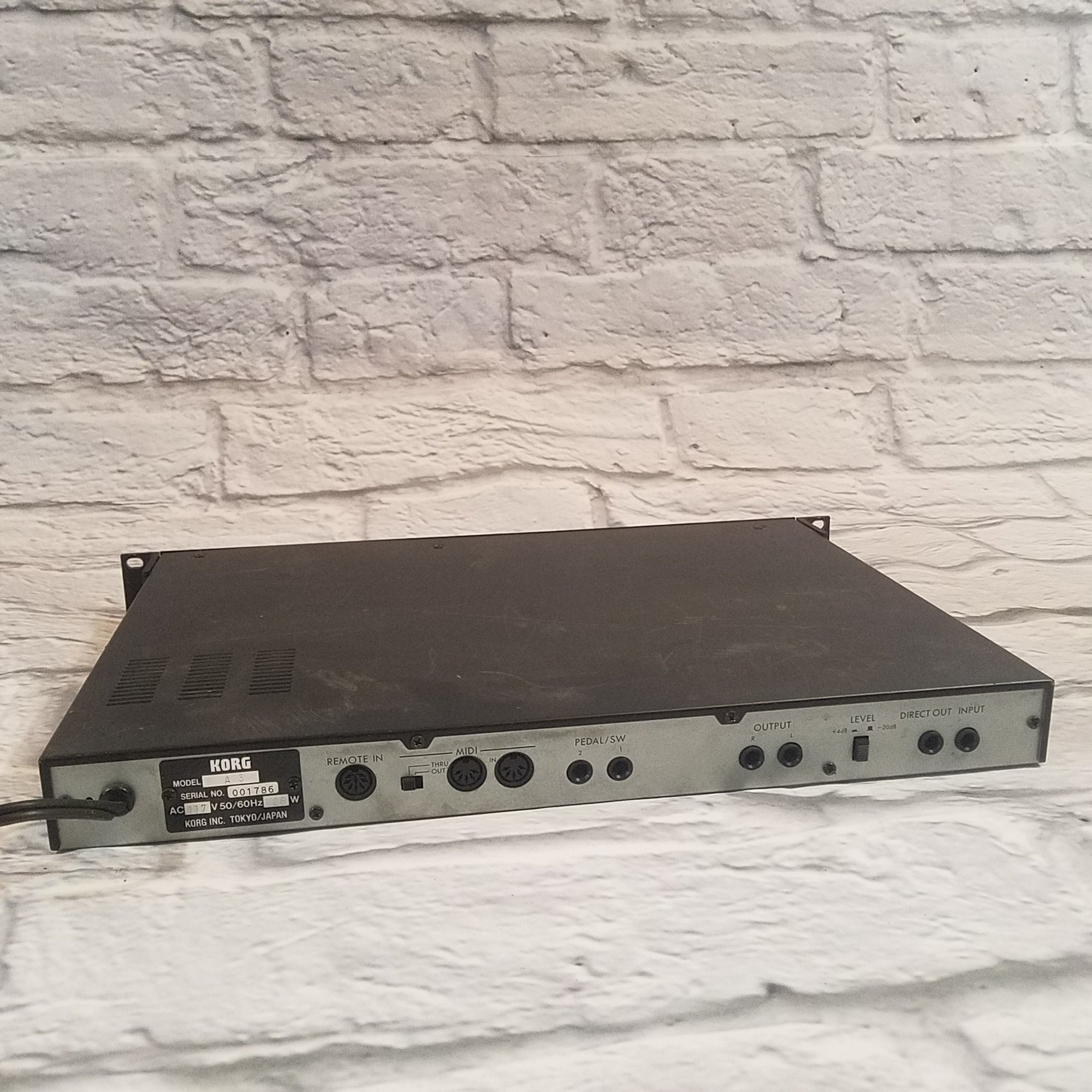 Korg A3 Performance Signal Processor Guitar Effects Rack