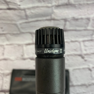 Vintage Shure Unidyne III SM57 Dynamic Mic w/ Bag