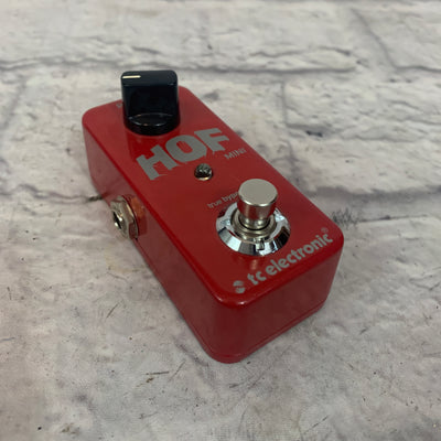 TC Electronic Hall of Fame HOF Mini Reverb Pedal