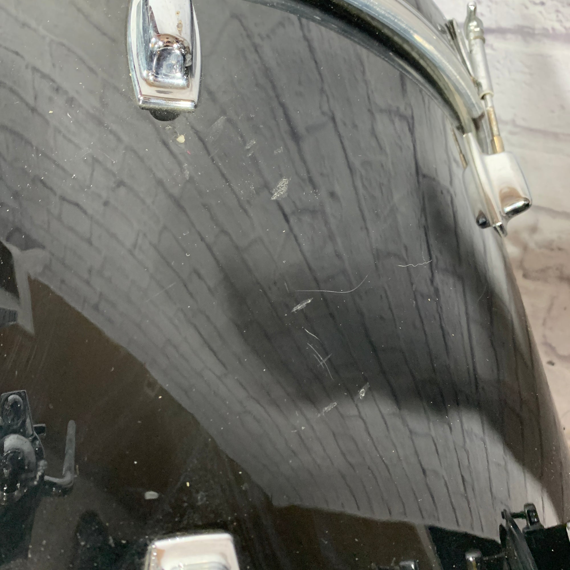 Ludwig Rocker 5 Piece Drumkit Black