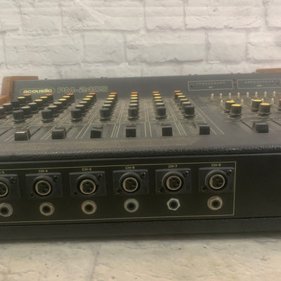 Acoustic PA-240s Dual Powered 8 Channel Mixer