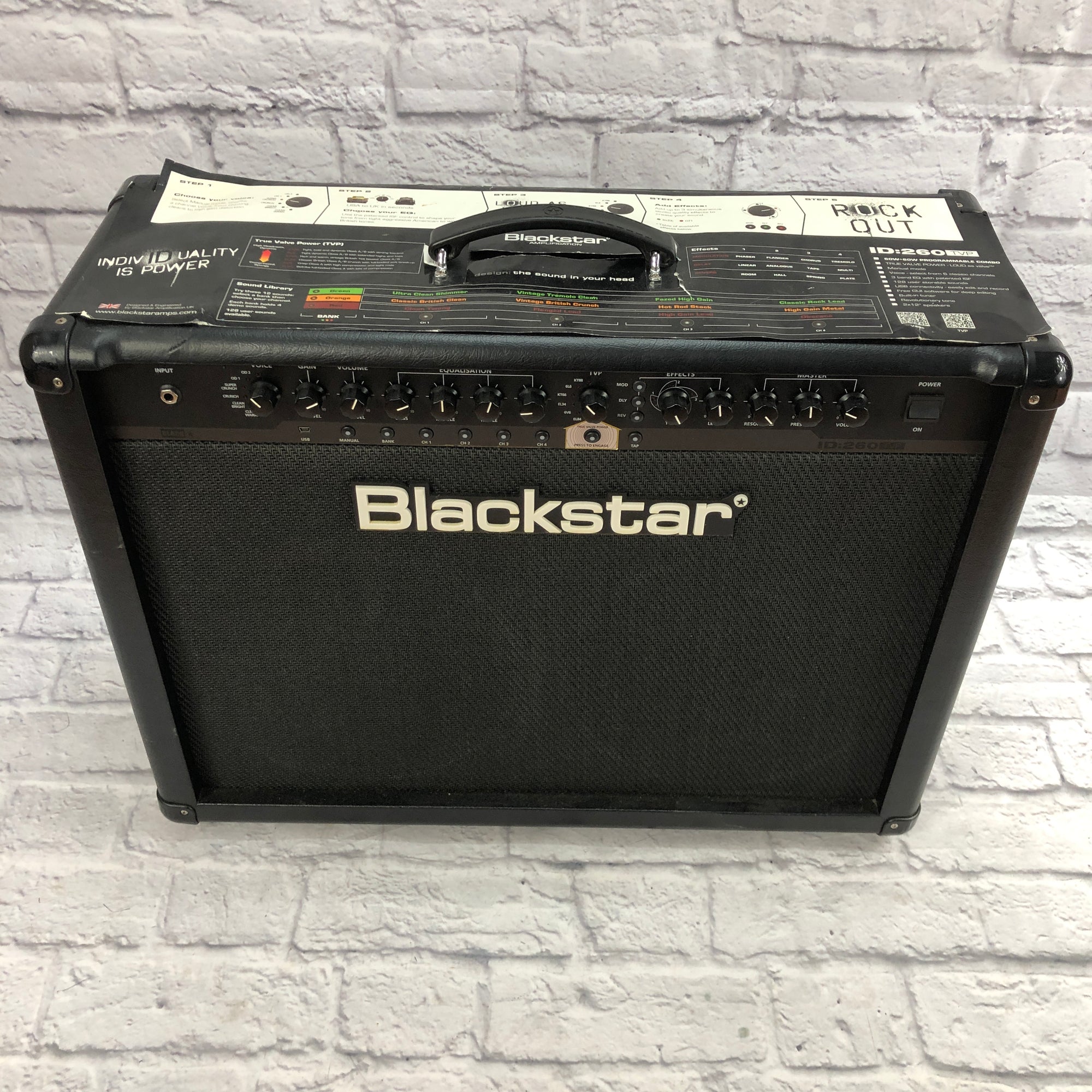 ** Blackstar 260TVP Combo Amp