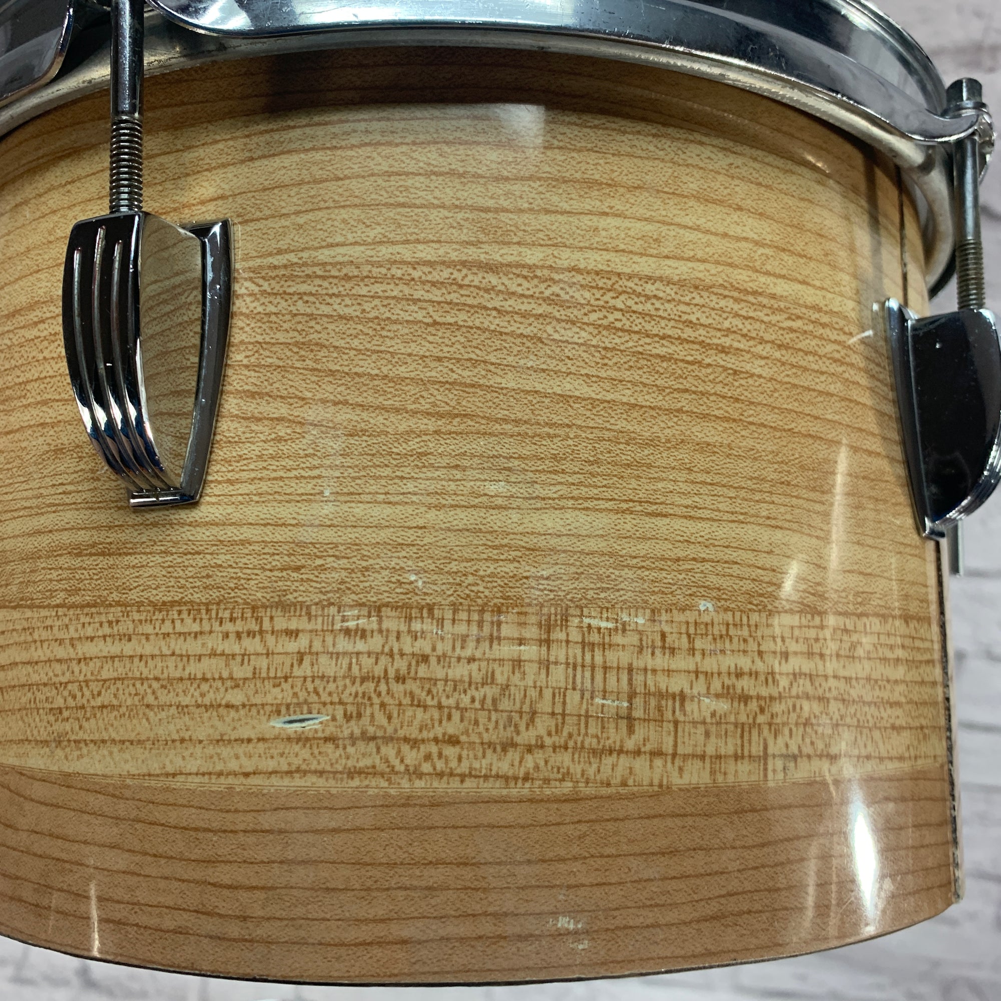 Vintage Ludwig 10 & 12 Butcher Block Concert Toms